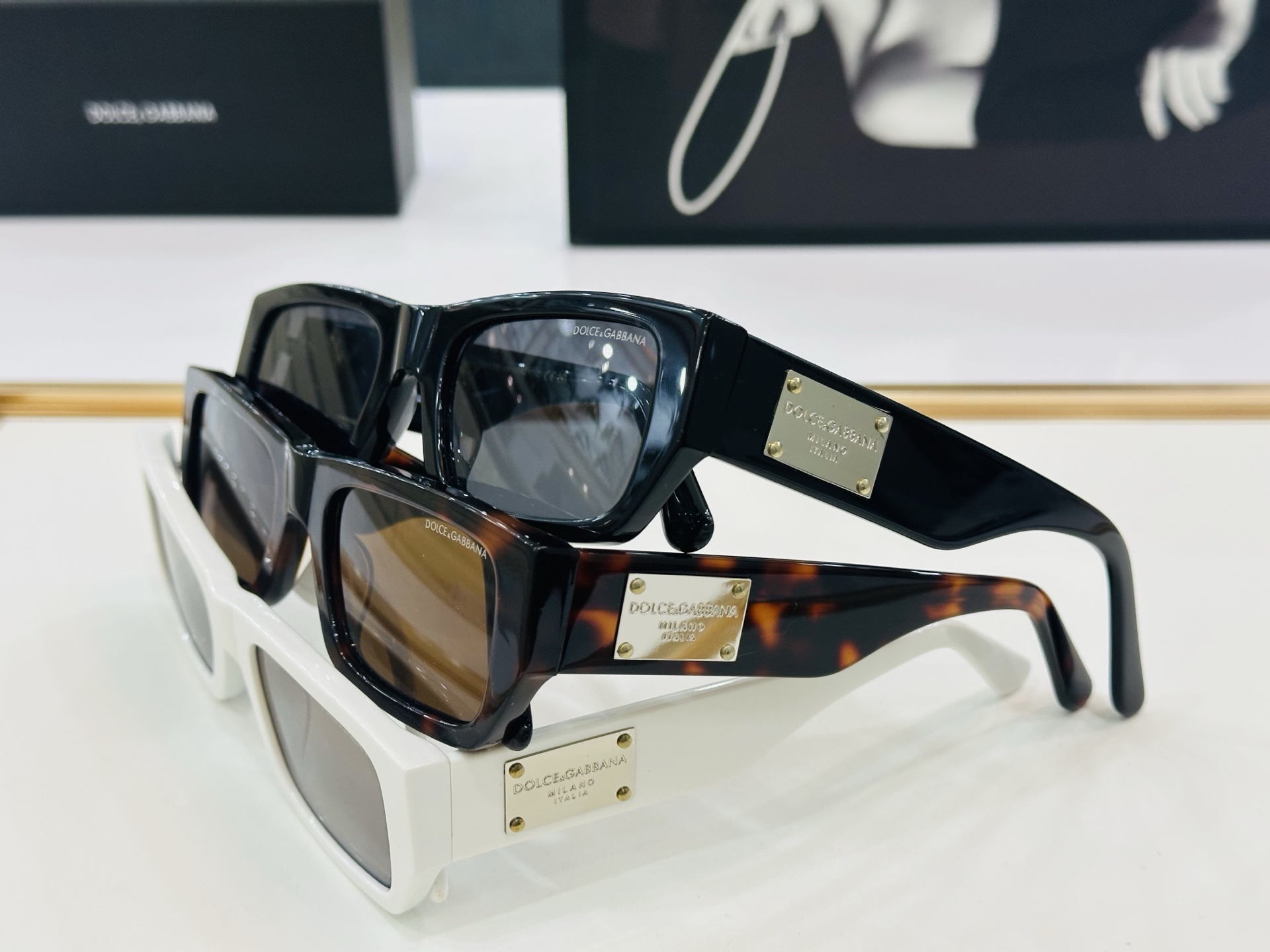 🆕 官网款 🔺DOLCE&GABBAN*🔻DX4005 Size：55口21-145 新颖独特🔝🔝K美艳