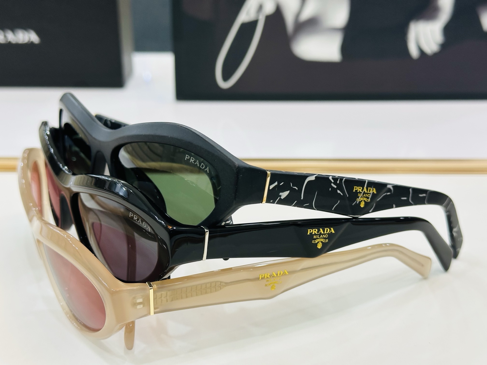 🔺PRAD*🔻普家 PRA 84-S Size：51口17-140  眼镜系列堪称精湛制作 彰显独特个性
