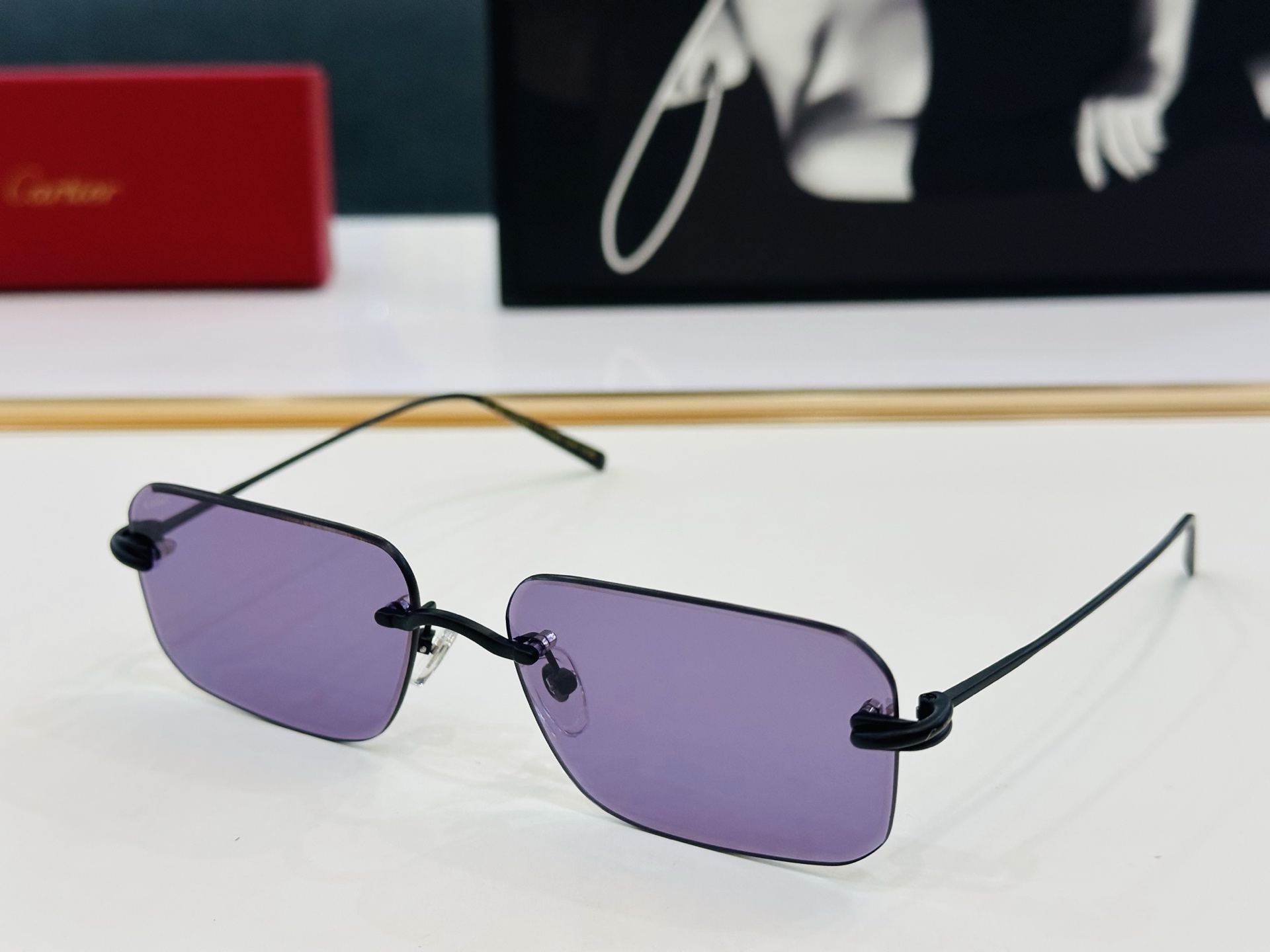 🆕 原版Cartie* 卡家 官网经典款 太阳镜 CT0566S Size：59口17-140  电镀工
