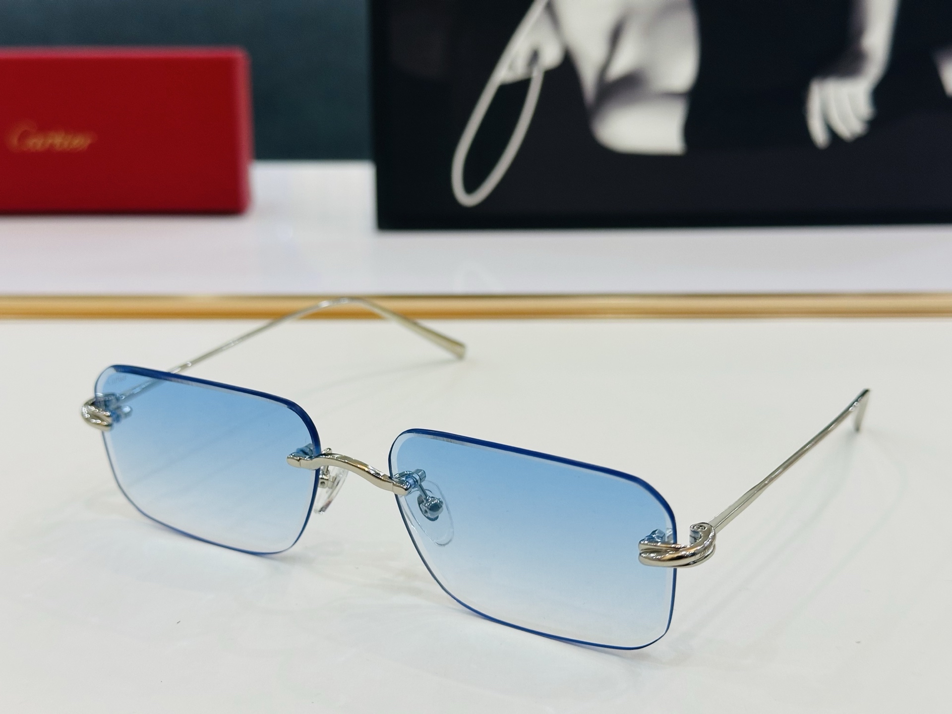 🆕 原版Cartie* 卡家 官网经典款 太阳镜 CT0566S Size：59口17-140  电镀工