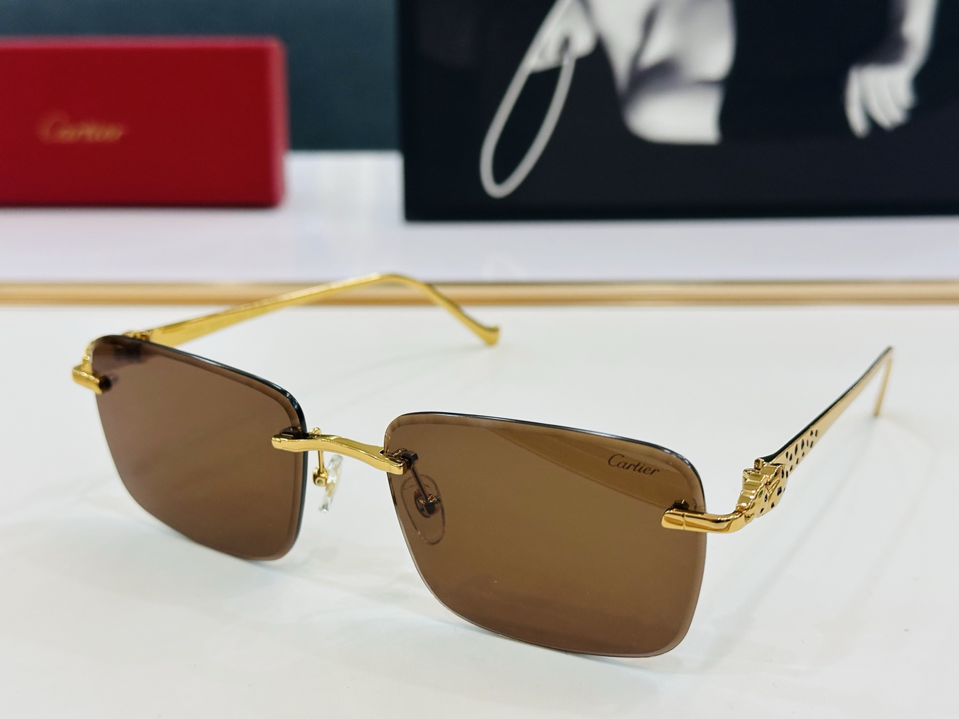 🆕 原版Cartie* 卡家 官网经典款 太阳镜 CT0479S Size：60口18-140  电镀工
