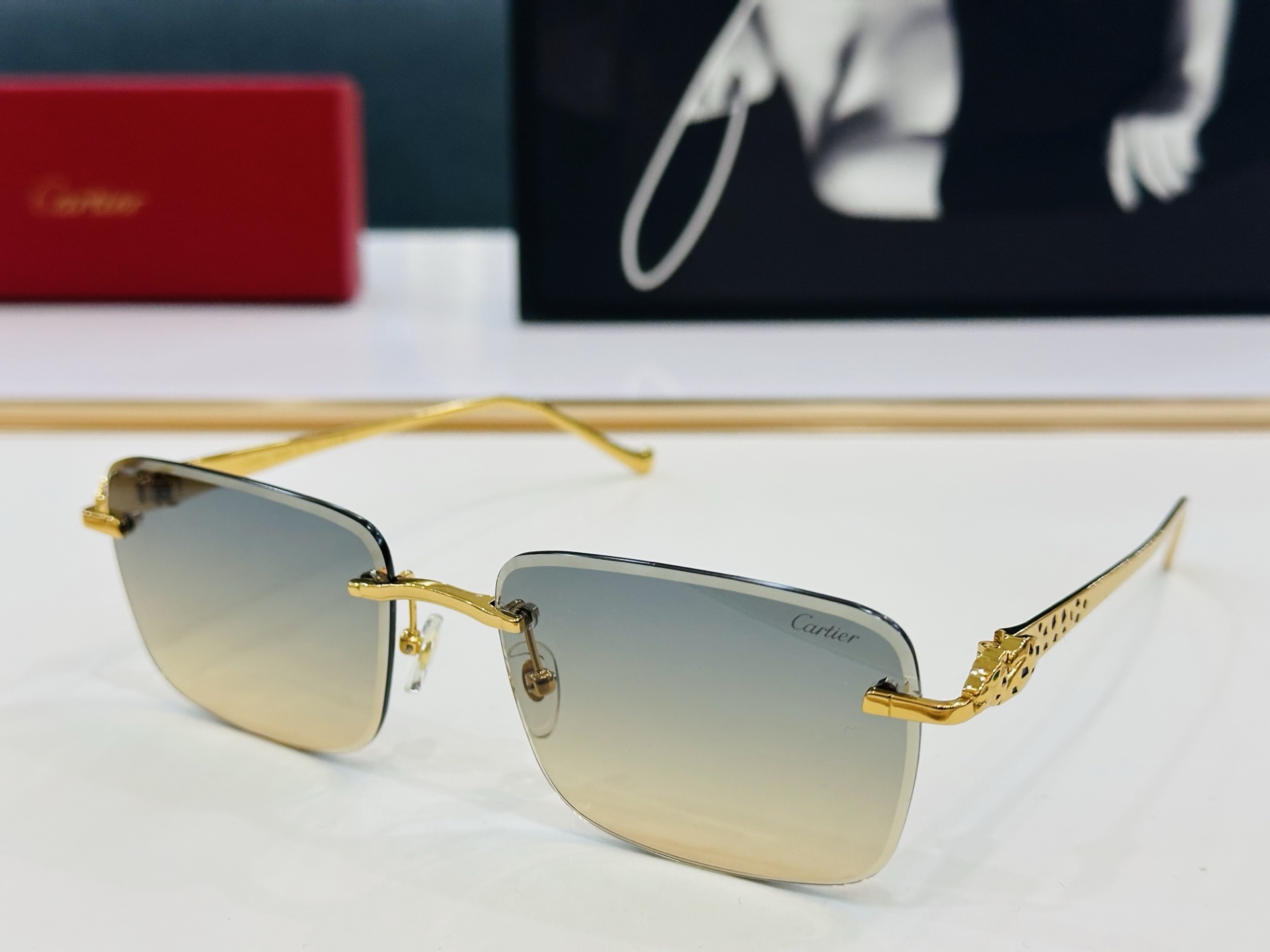 🆕 原版Cartie* 卡家 官网经典款 太阳镜 CT0479S Size：60口18-140  电镀工