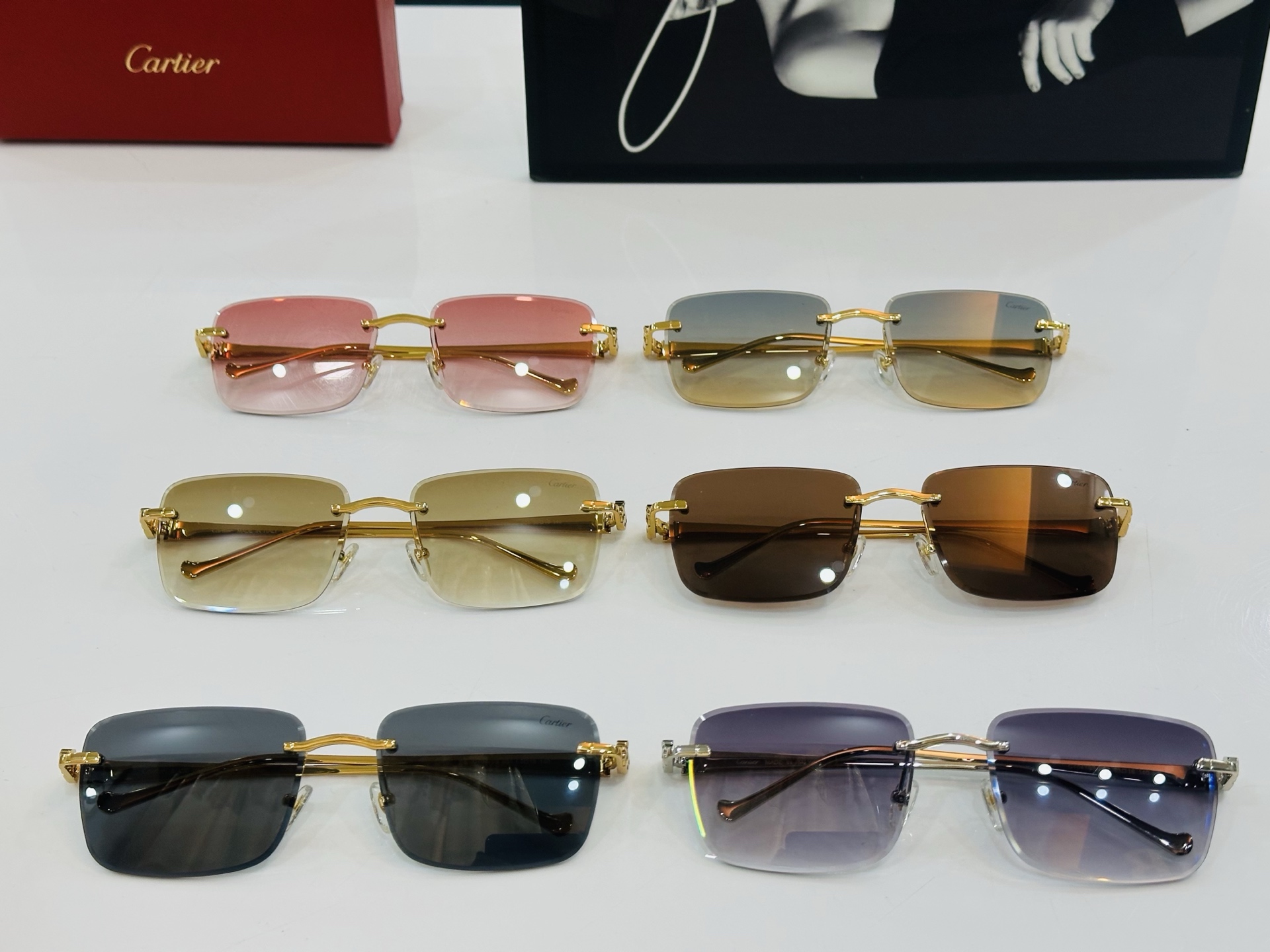 🆕 原版Cartie* 卡家 官网经典款 太阳镜 CT0479S Size：60口18-140  电镀工