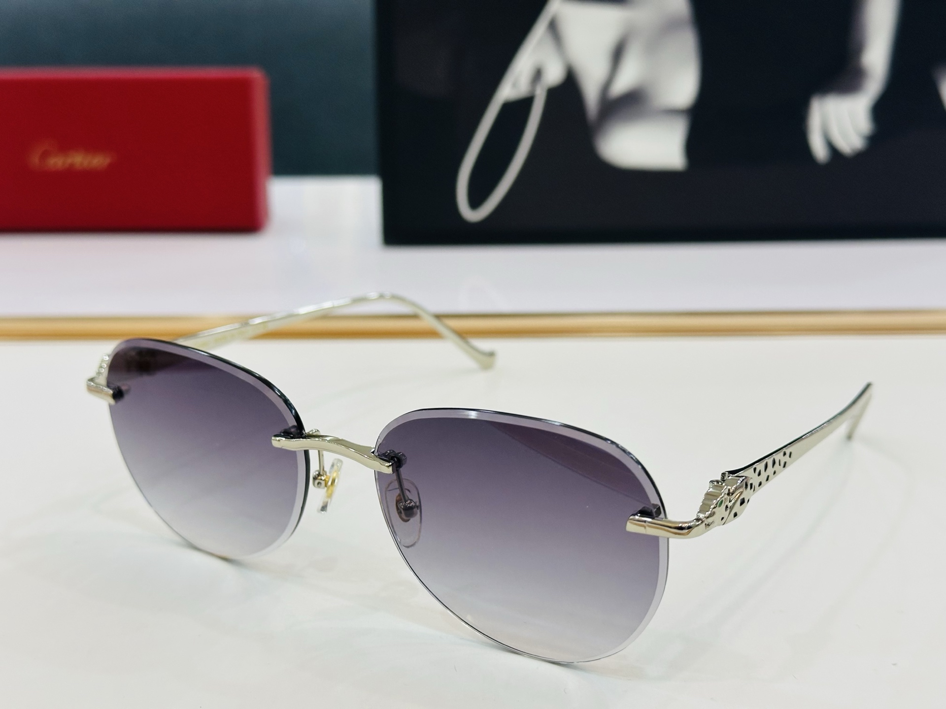 🆕 原版Cartie* 卡家 官网经典款 太阳镜 CT0480S Size：60口18-140  电镀工