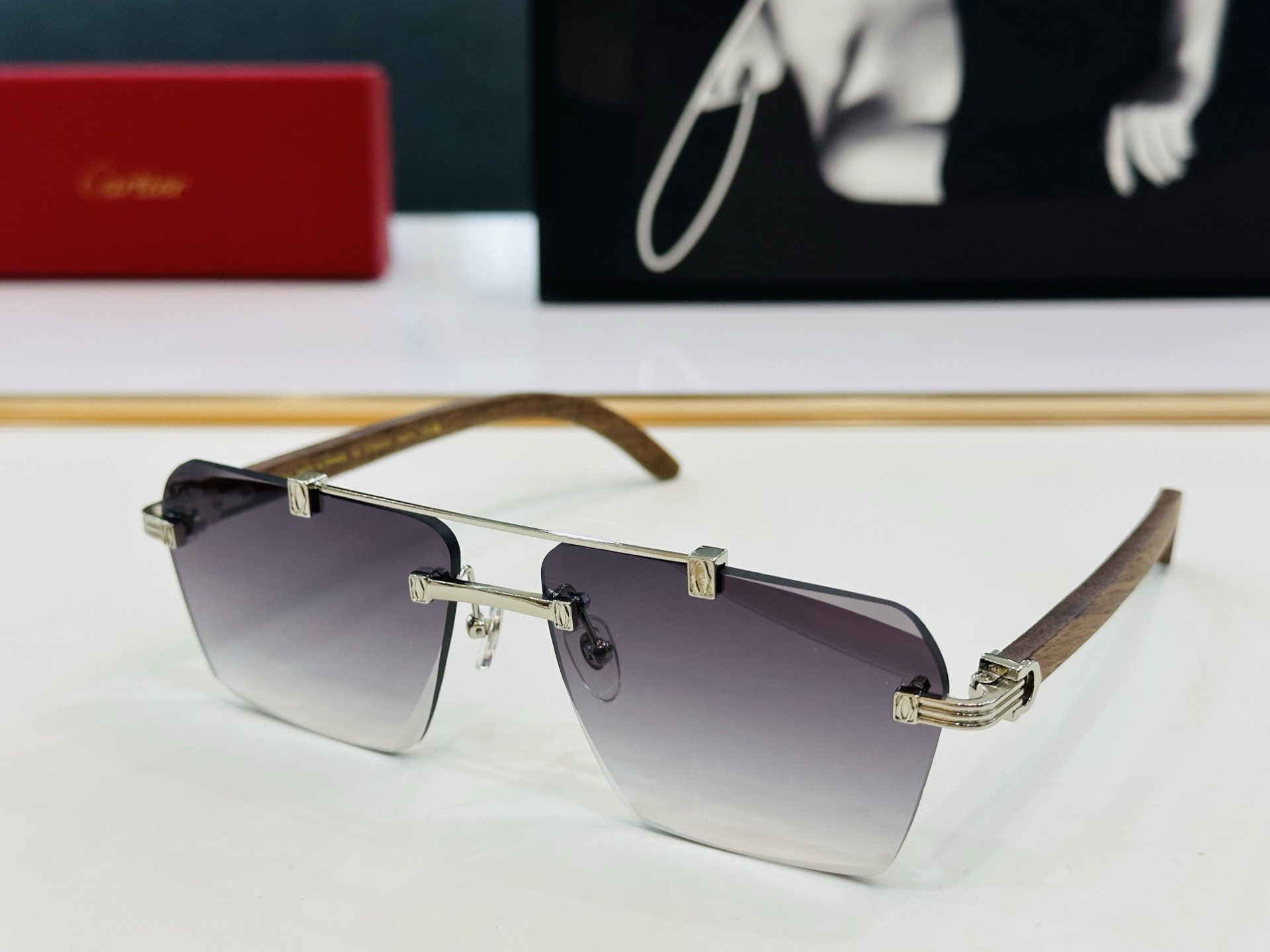 新款 Cartier 卡家 MODEL CT0622S Size：59口18-143 高品质 品牌标志性