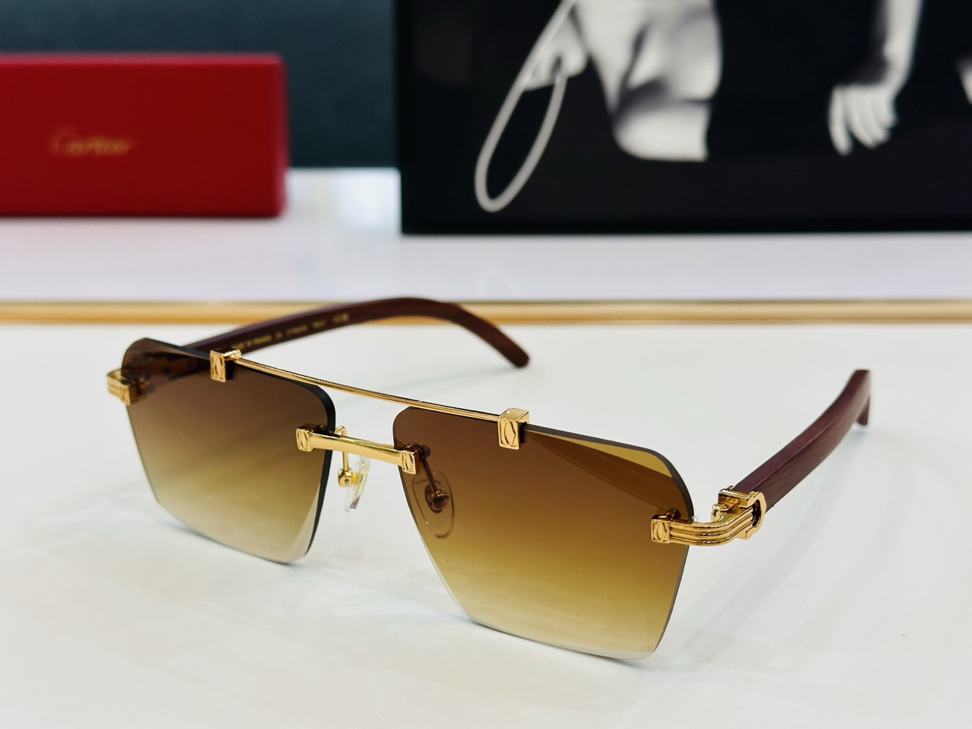 新款 Cartier 卡家 MODEL CT0622S Size：59口18-143 高品质 品牌标志性
