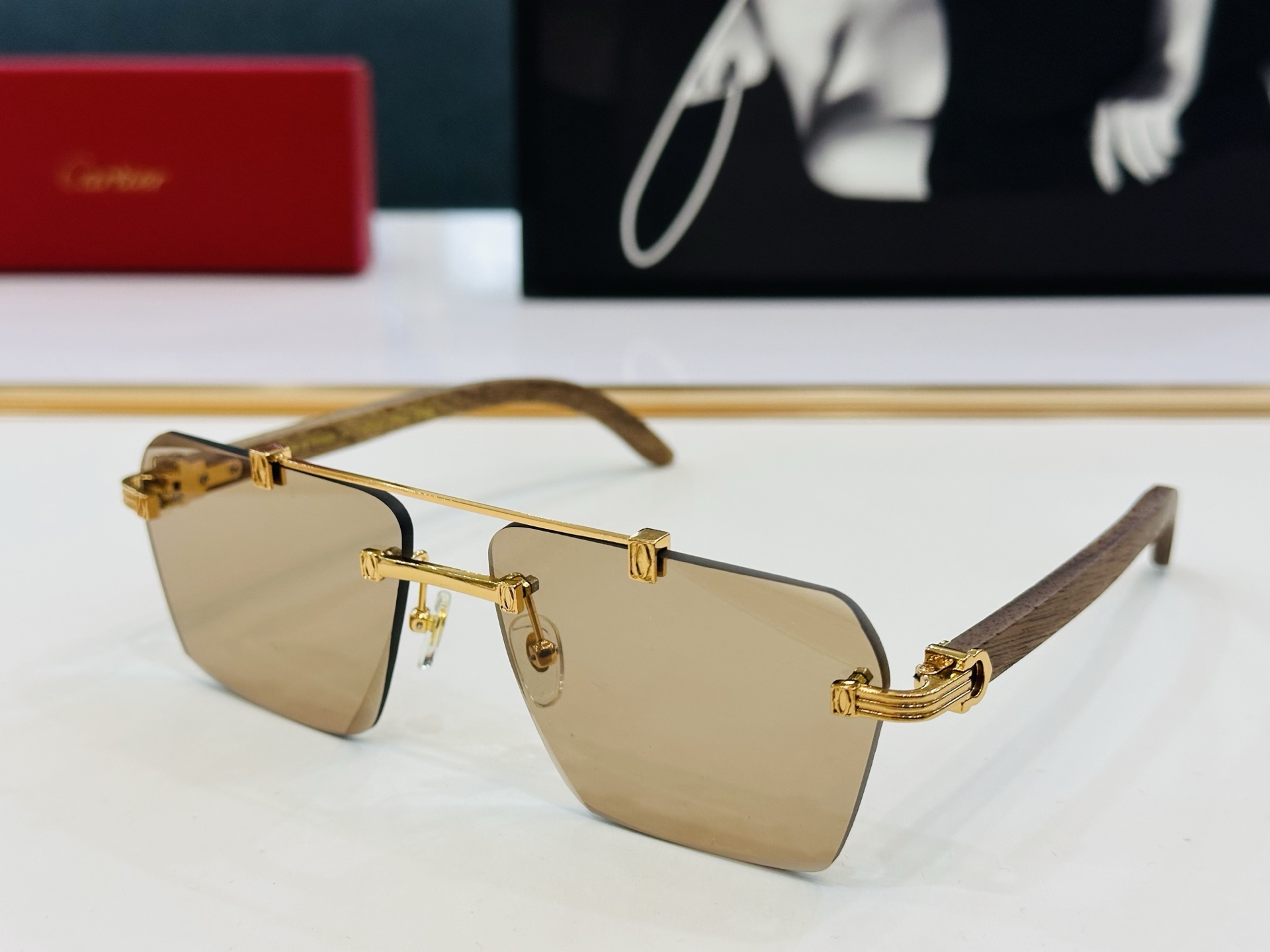 新款 Cartier 卡家 MODEL CT0622S Size：59口18-143 高品质 品牌标志性