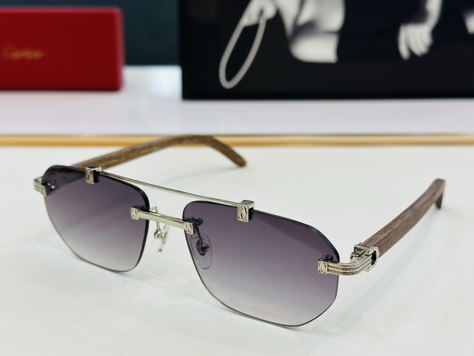 新款 Cartier 卡家 MODEL CT0621S Size：59口18-143 高品质 品牌标志性