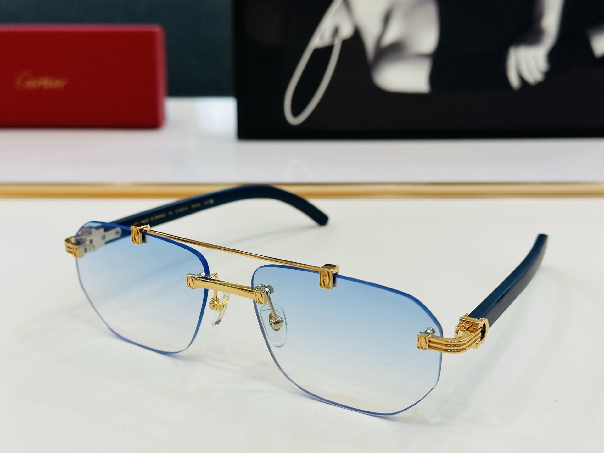 新款 Cartier 卡家 MODEL CT0621S Size：59口18-143 高品质 品牌标志性