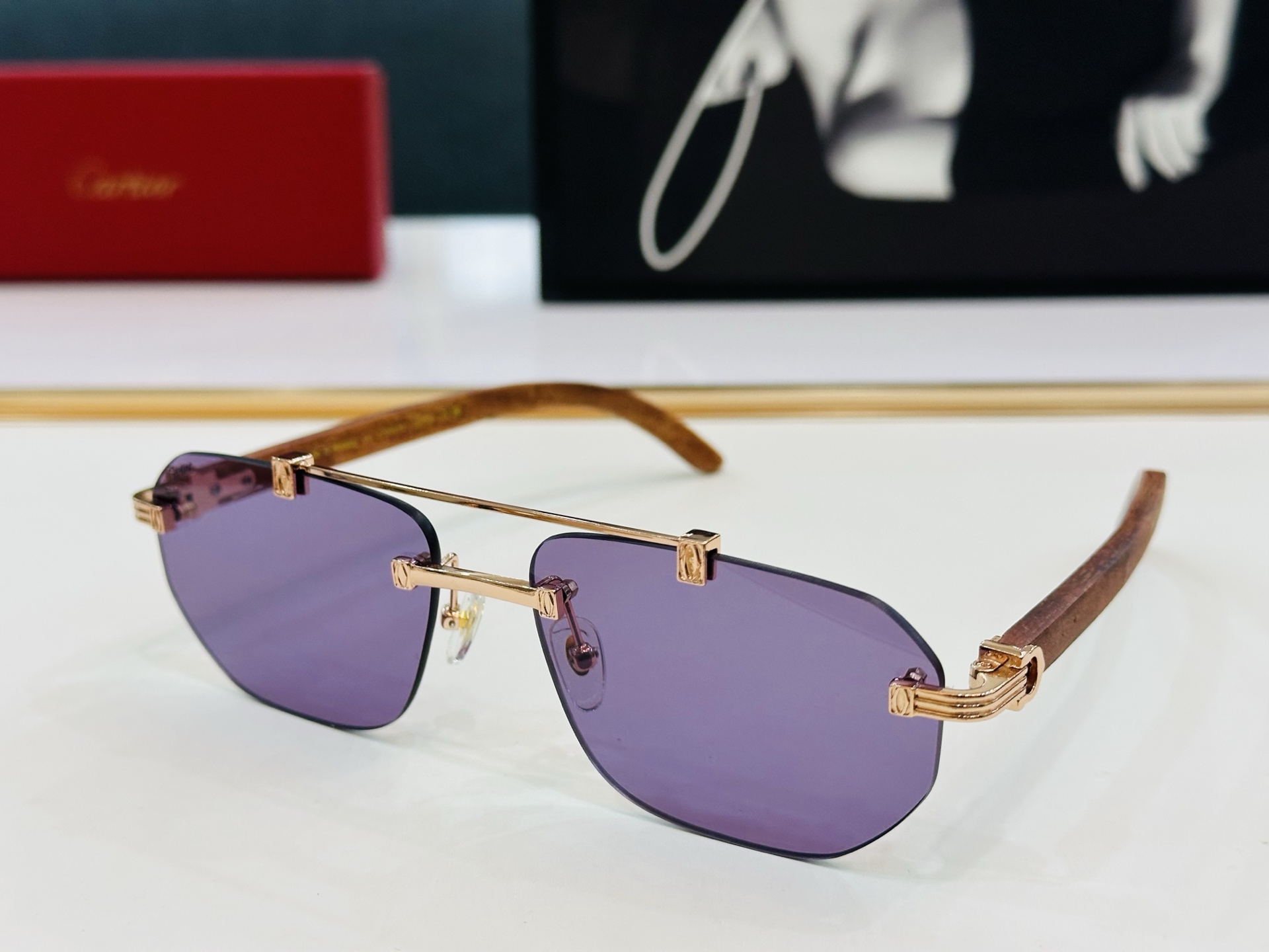新款 Cartier 卡家 MODEL CT0621S Size：59口18-143 高品质 品牌标志性