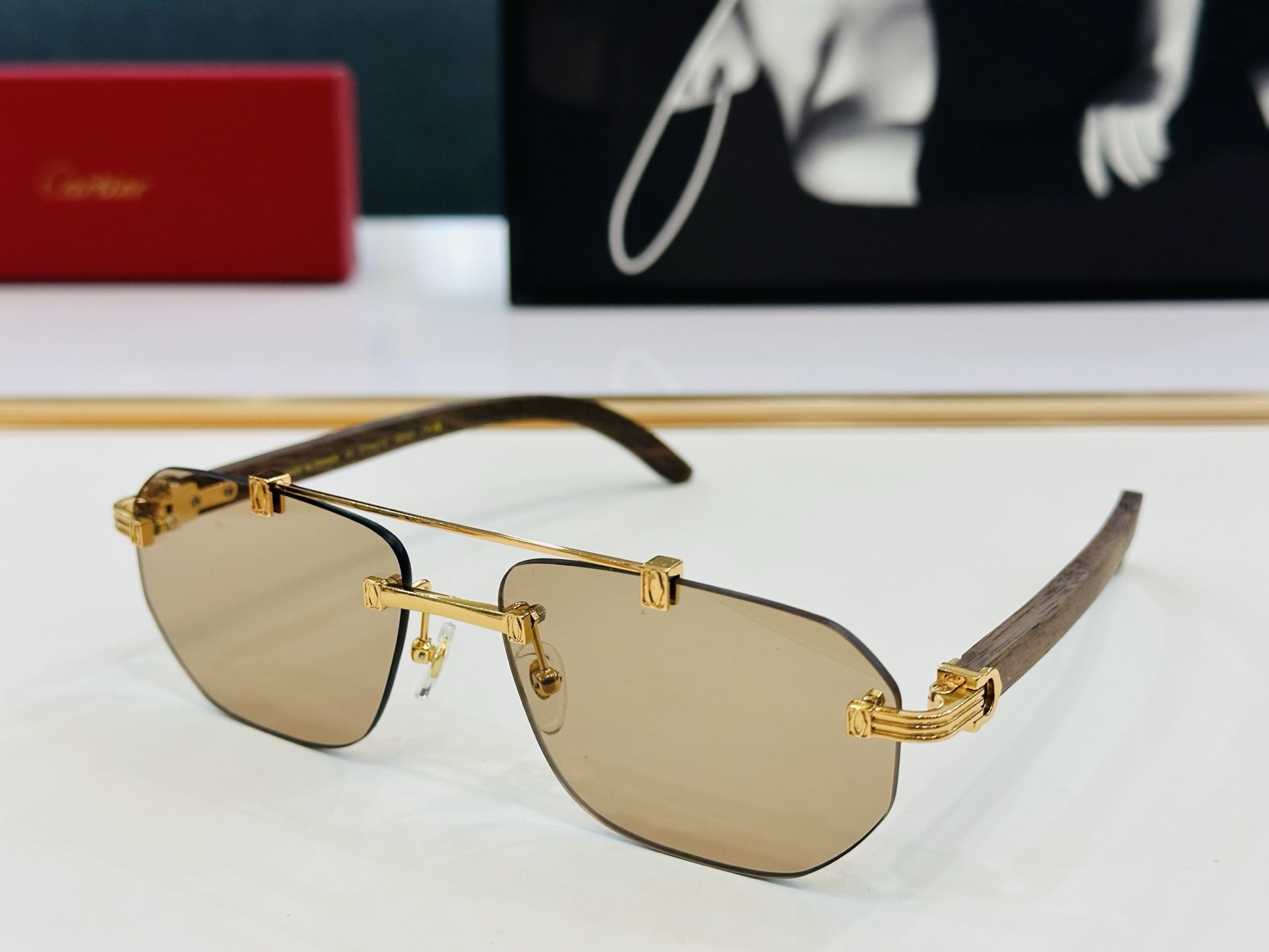 新款 Cartier 卡家 MODEL CT0621S Size：59口18-143 高品质 品牌标志性
