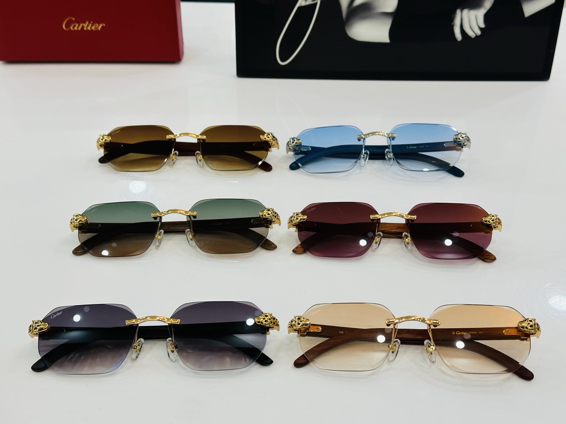 新款 Cartier 卡家 MODEL CT0614S Size：59口18-143 高品质 品牌标志性