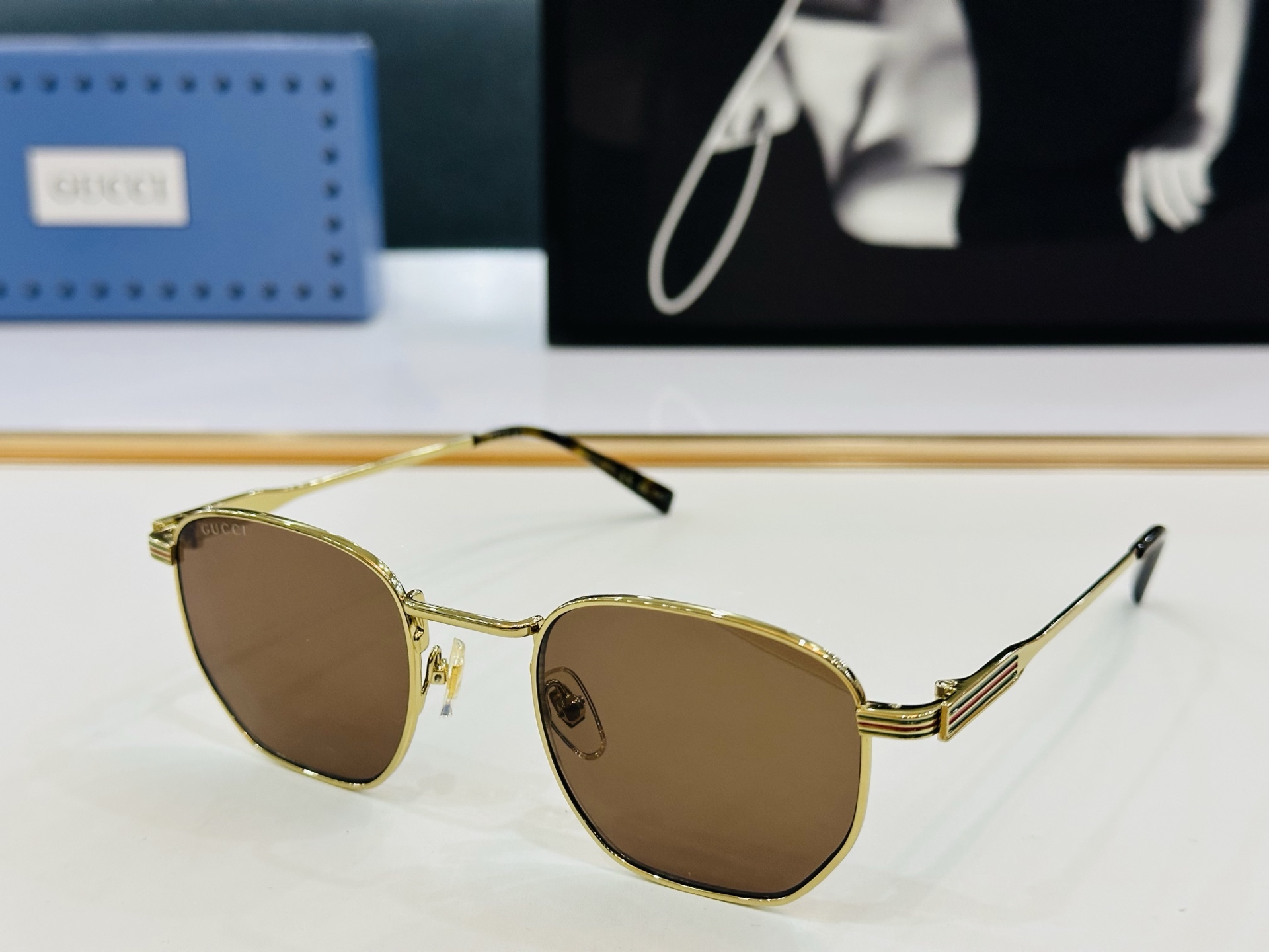 GUCC* 古家 GG1878S 🐝🐝系列 Size：49口22-145 🍁🍁 E超绝品质太阳镜 🔥