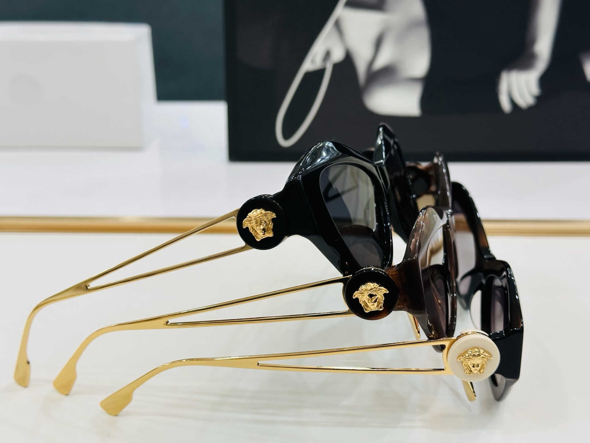 🎉🎉范思家 VERSACE✨MOD：VE6763 Size：54口18-135 ✨q有范 