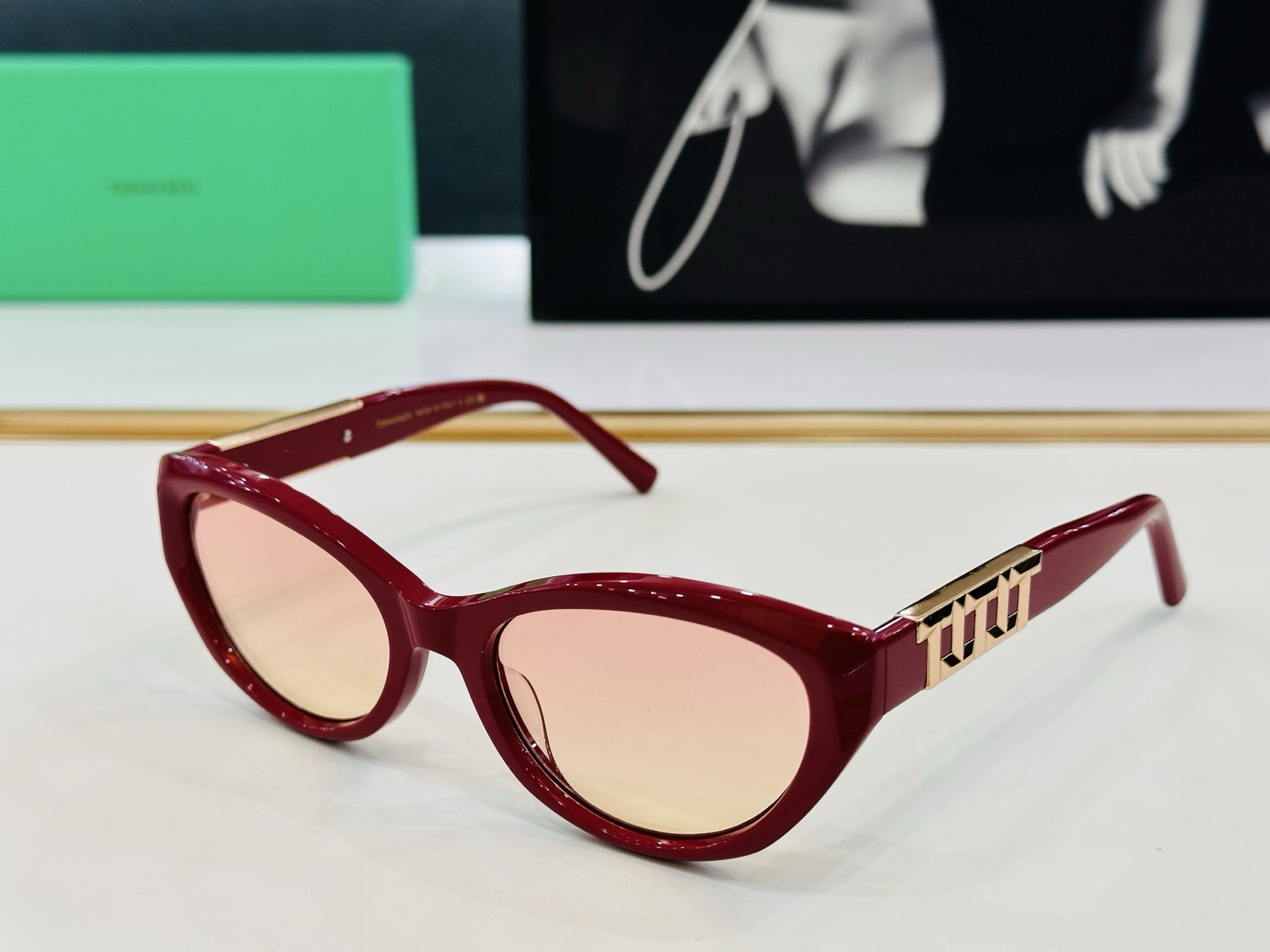 蒂芙家 Tiffany & CO. TF5015  Size：56口19-143 时尚太阳镜架 👍bm多