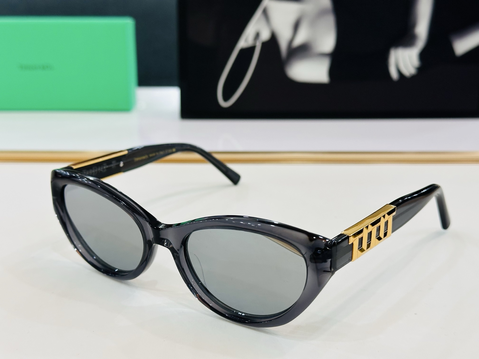 蒂芙家 Tiffany & CO. TF5015  Size：56口19-143 时尚太阳镜架 👍bm多
