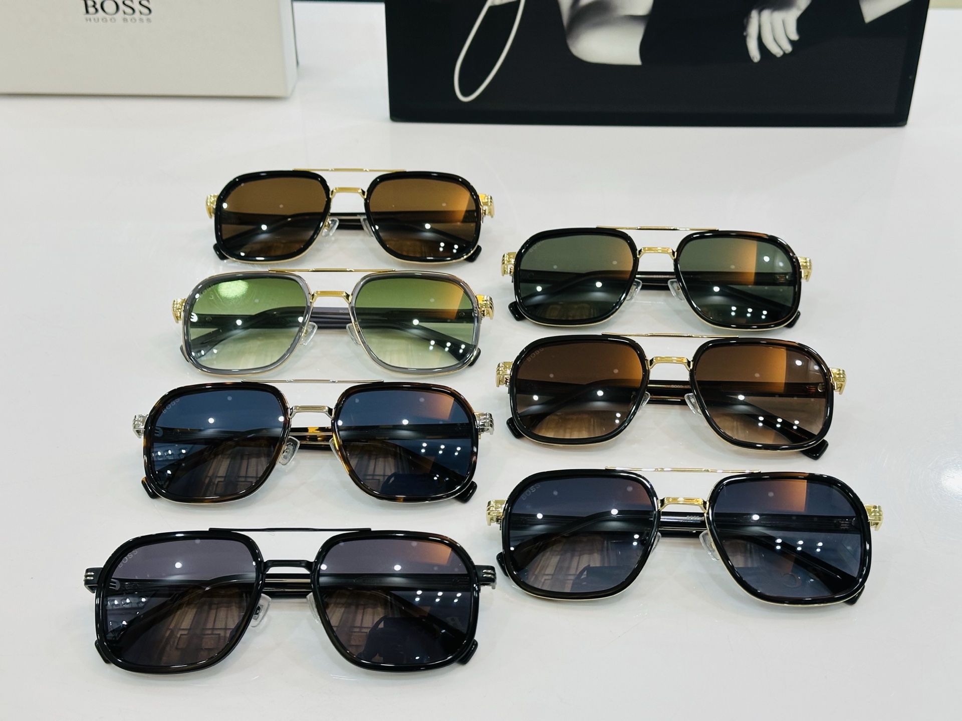 🆕 BOSS 1724/S Size：55口19-150太阳眼镜 🕶🕶高品质 经典不过时框型 C品质优良