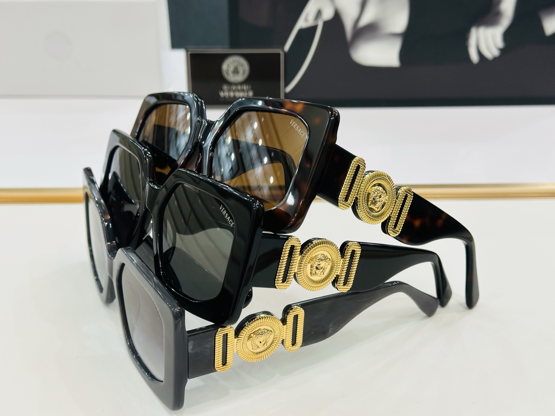 🎉🎉范思家 VERSACE✨MOD：VE6786 Size：55口19-148 ✨D有范 