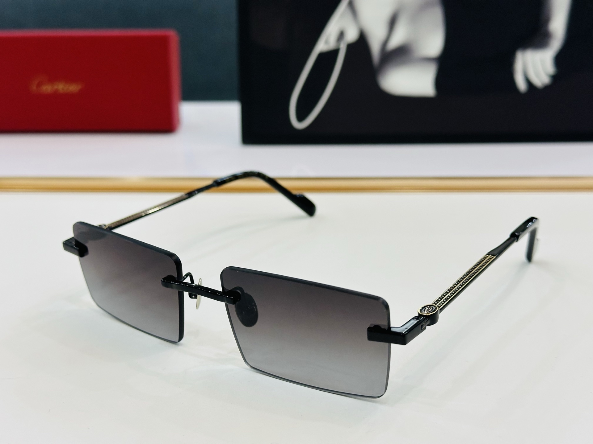 Cartie* 卡家 CT0500S 太阳镜 Size：56口18-145 工艺精湛气质十足！q男女同款