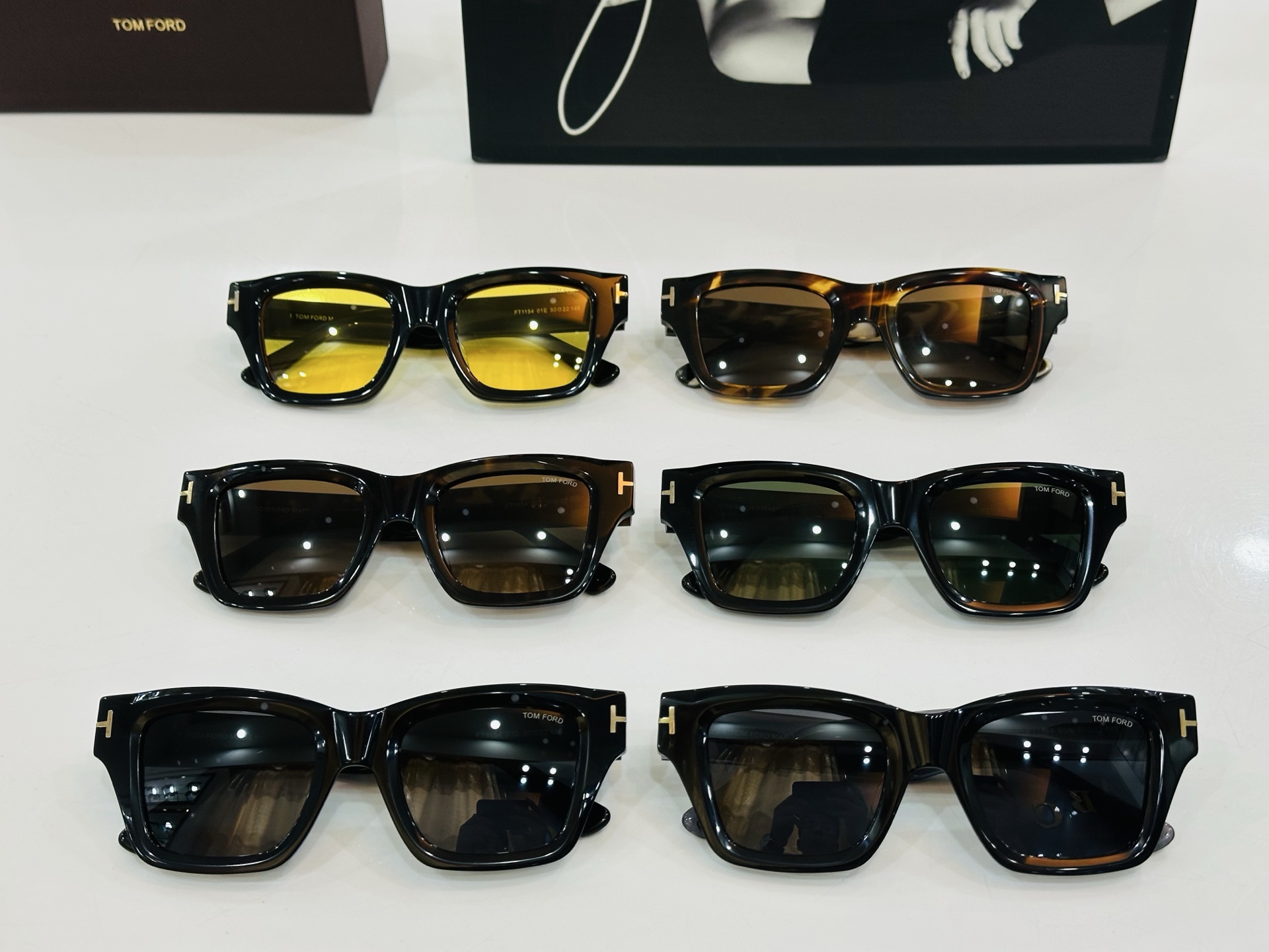 🆕款 TOM FORD🏇汤姆家 MODELTF1154 size：50口22-145 🈷️😍时尚潮流 L