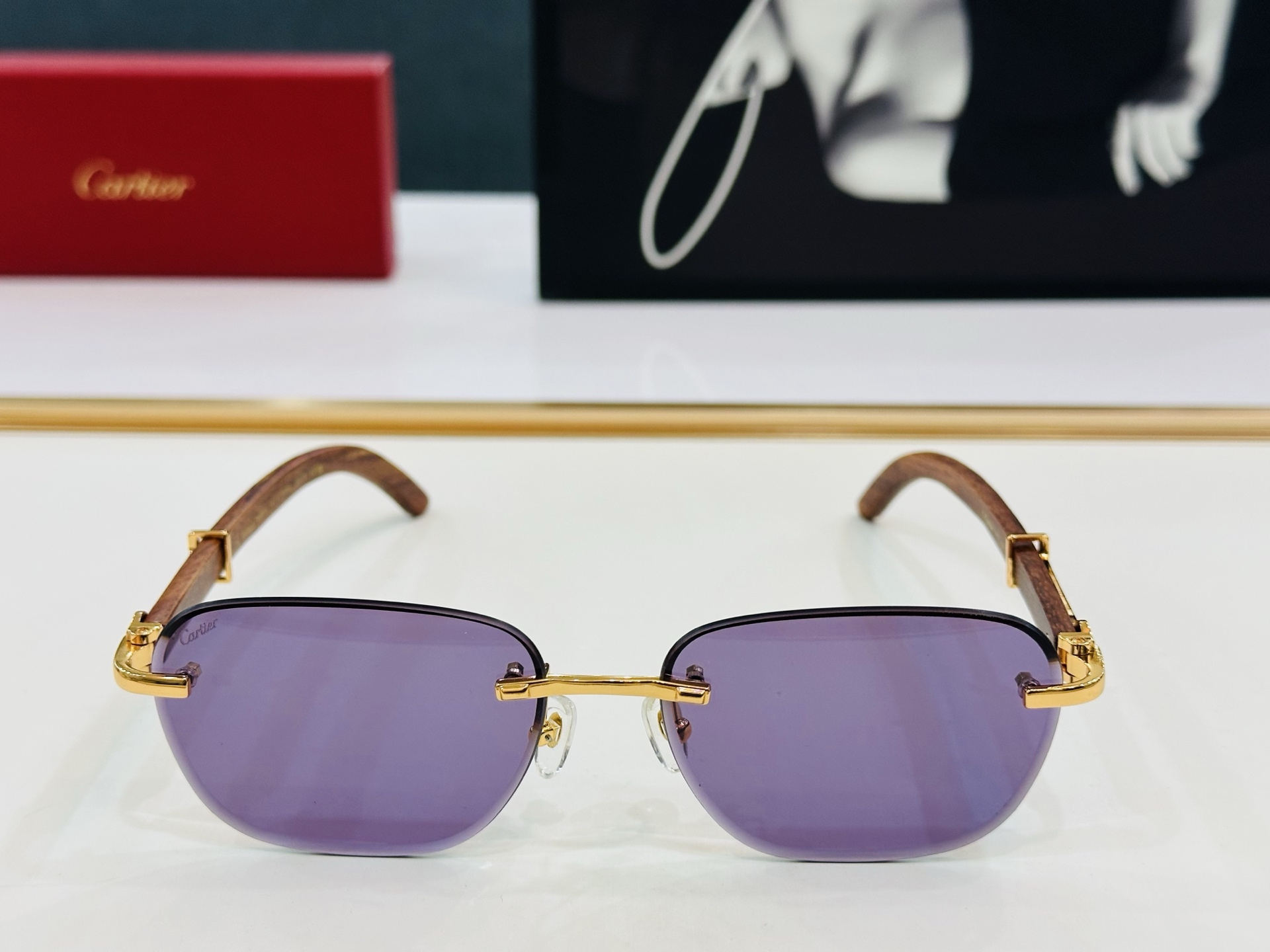 新款 Cartier 卡家 MODEL CT0605S Size：59口18-142 高品质 品牌标志性