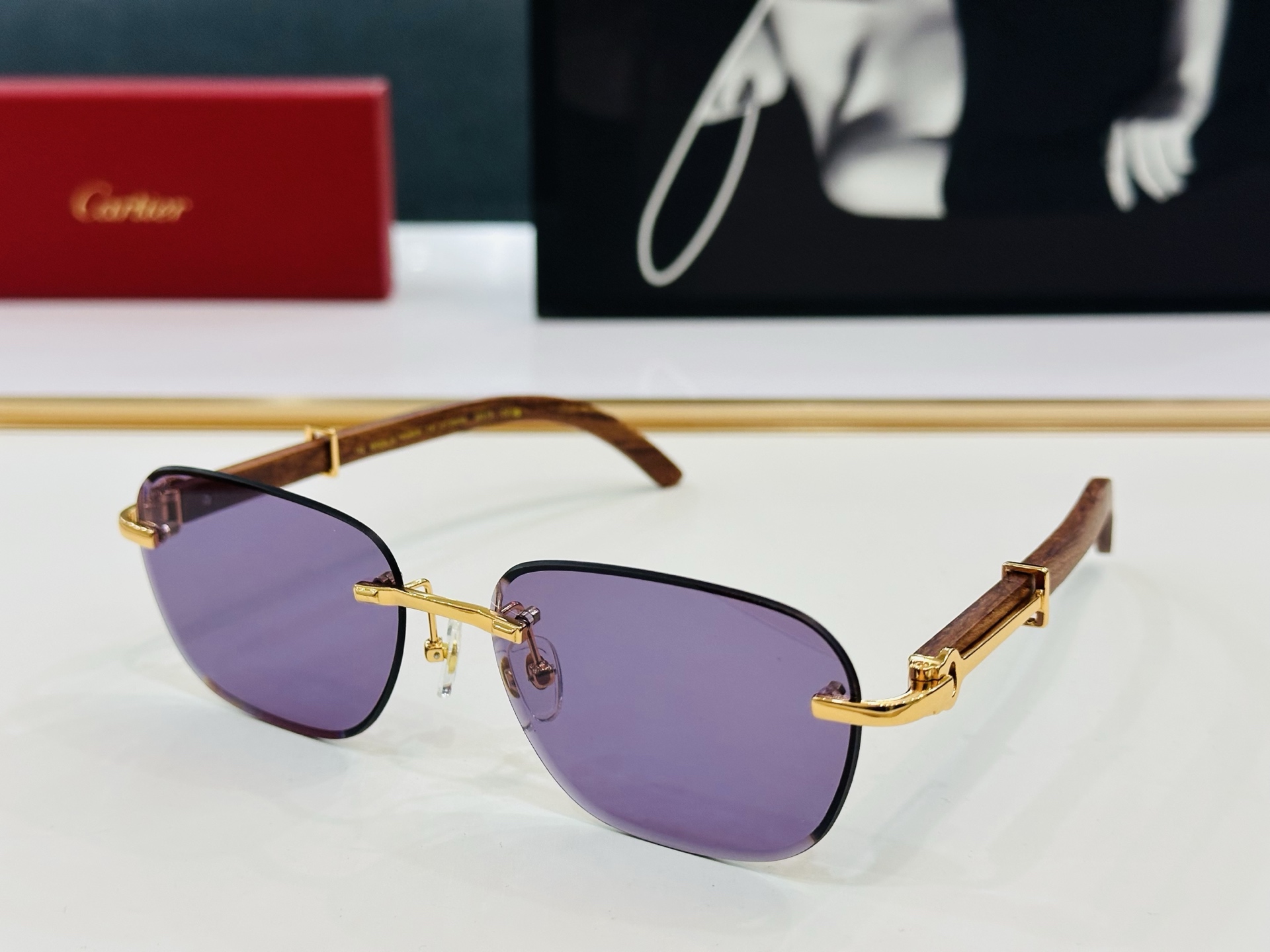 新款 Cartier 卡家 MODEL CT0605S Size：59口18-142 高品质 品牌标志性