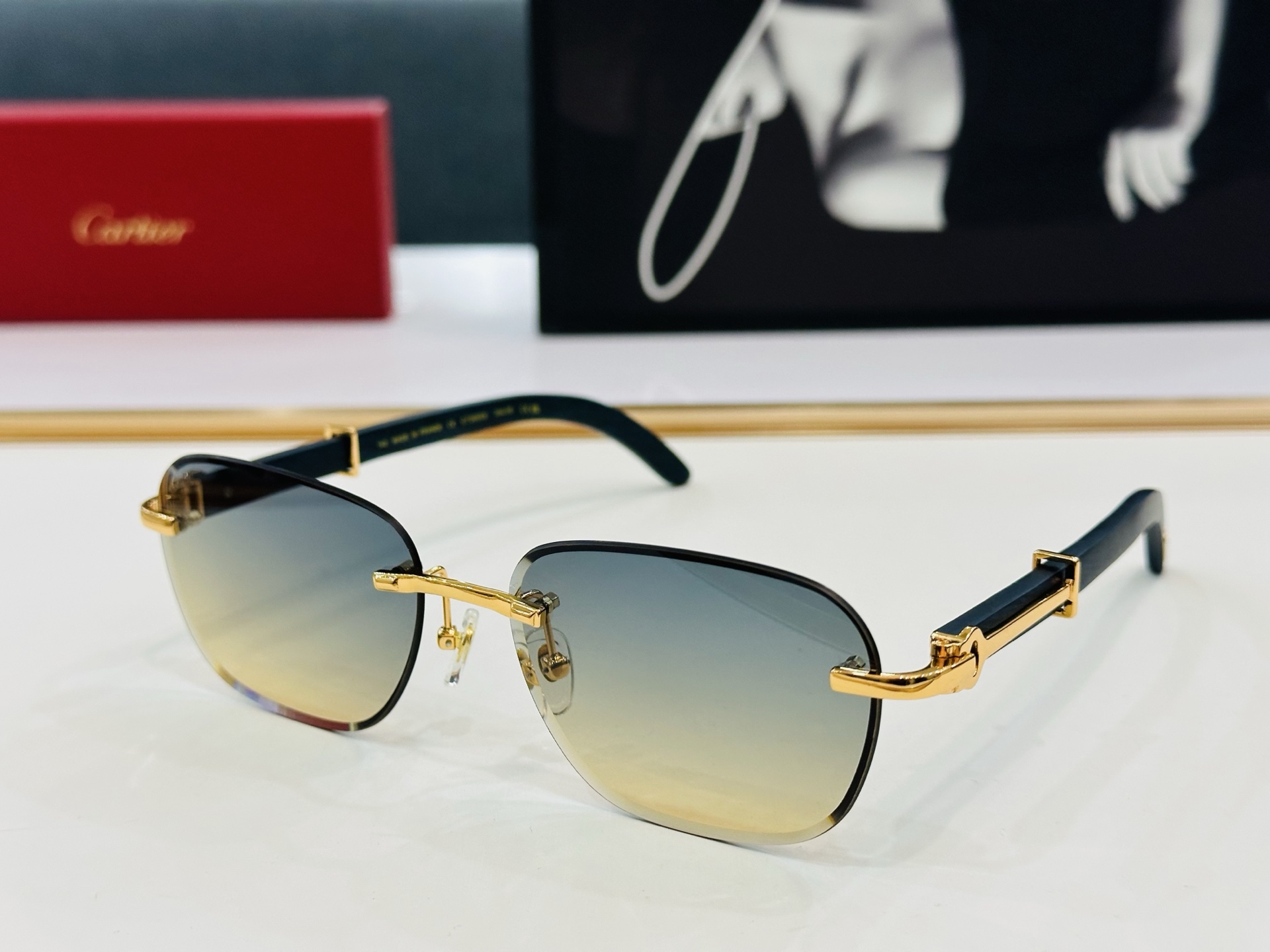 新款 Cartier 卡家 MODEL CT0605S Size：59口18-142 高品质 品牌标志性