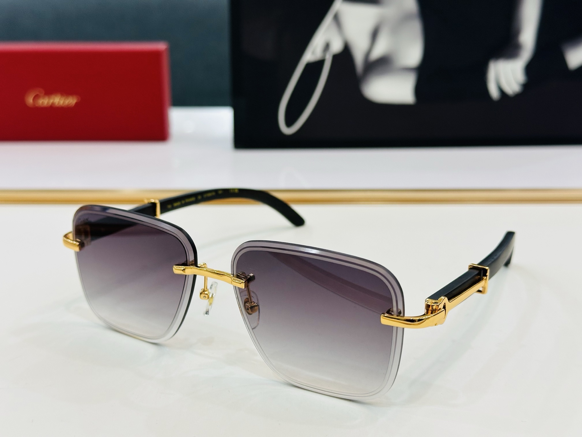 新款 Cartier 卡家 MODEL CT0607S Size：56口17-142 高品质 品牌标志性