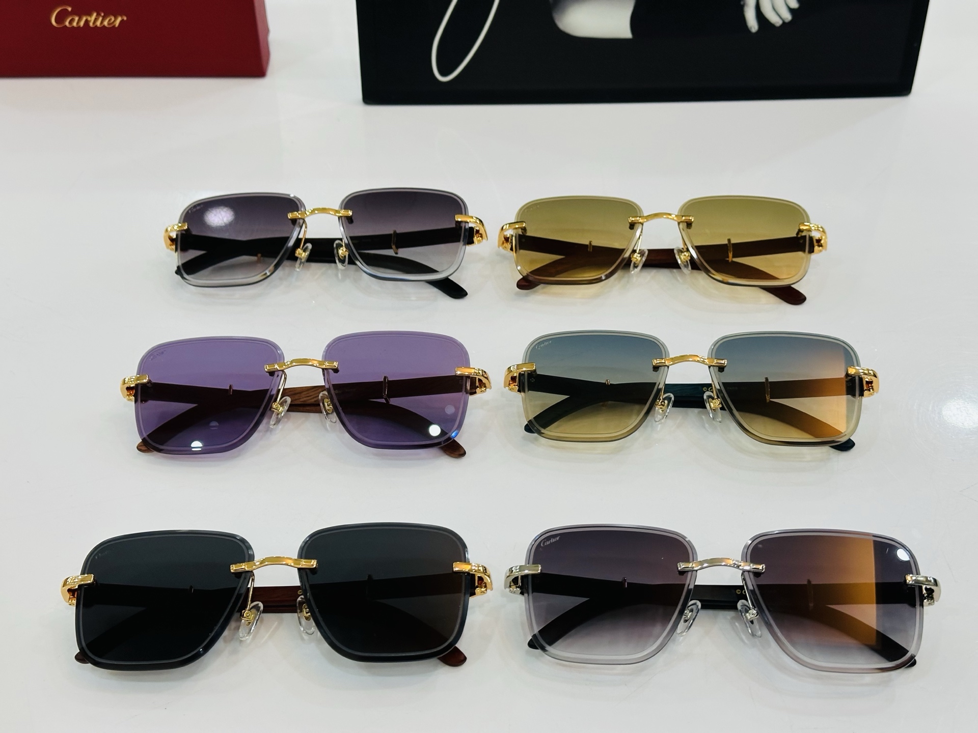 新款 Cartier 卡家 MODEL CT0607S Size：56口17-142 高品质 品牌标志性