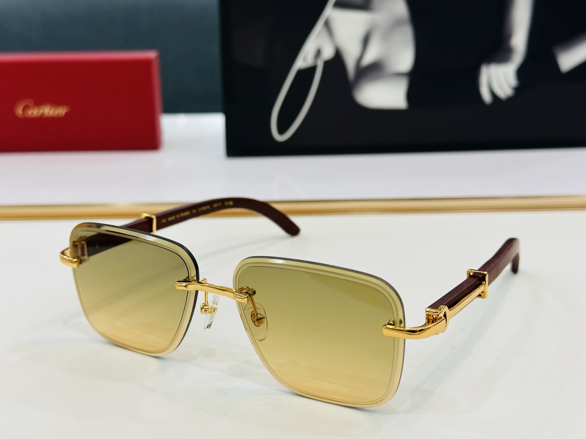 新款 Cartier 卡家 MODEL CT0607S Size：56口17-142 高品质 品牌标志性
