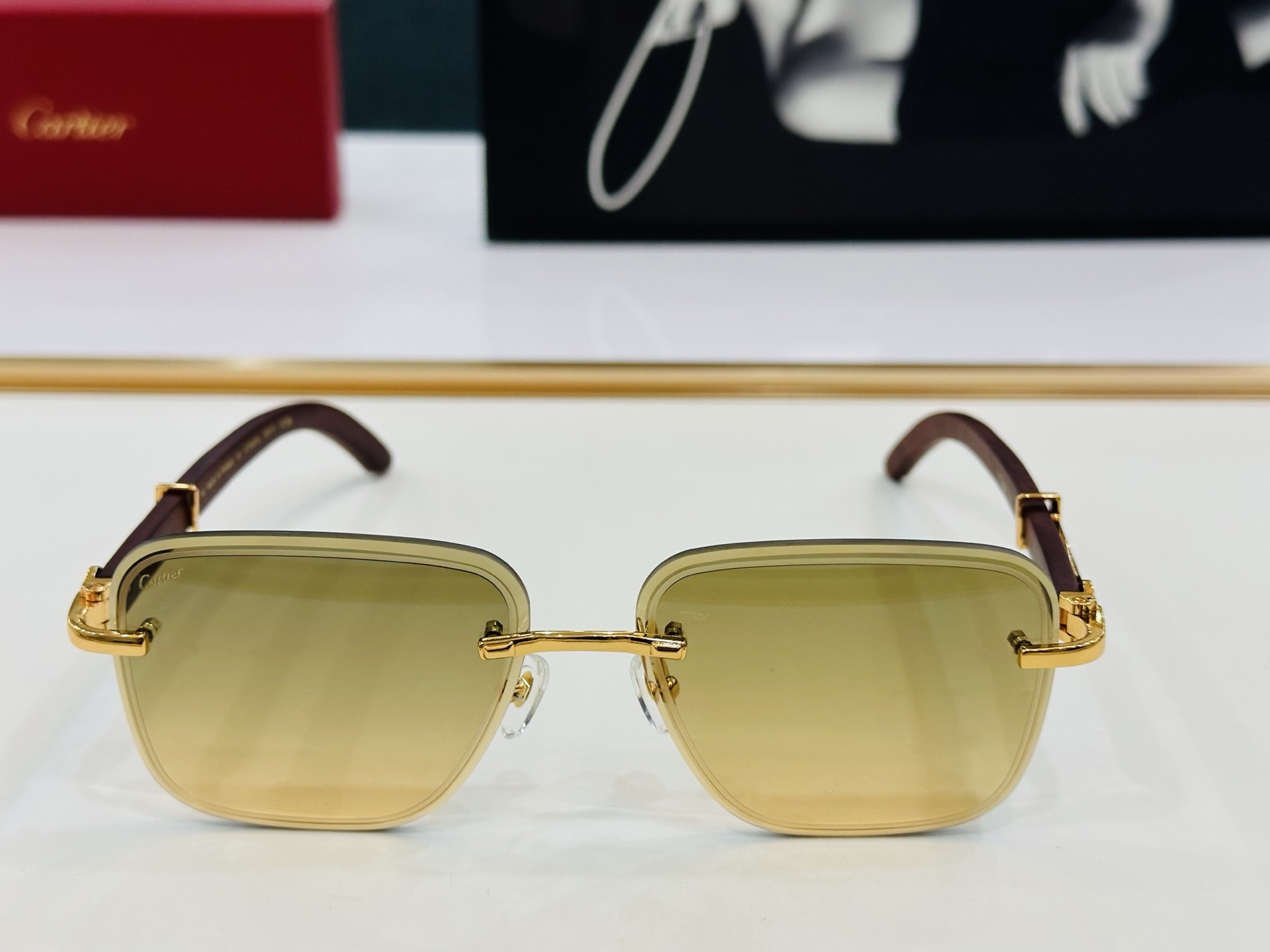 新款 Cartier 卡家 MODEL CT0607S Size：56口17-142 高品质 品牌标志性