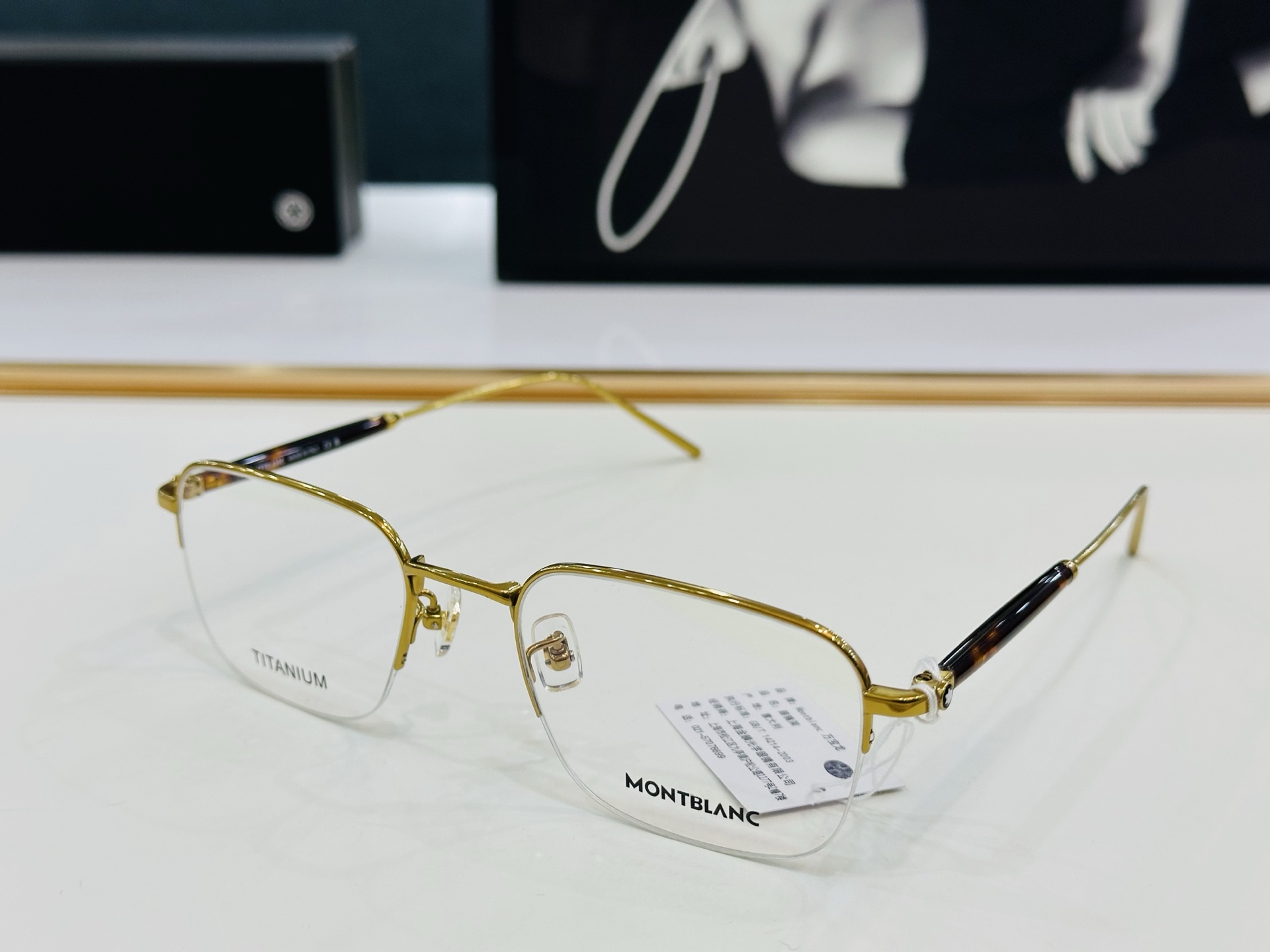 官网新品 MONTBLANC 万宝龙 MB0412O Size：54口19-145   做工精良 👍👍W