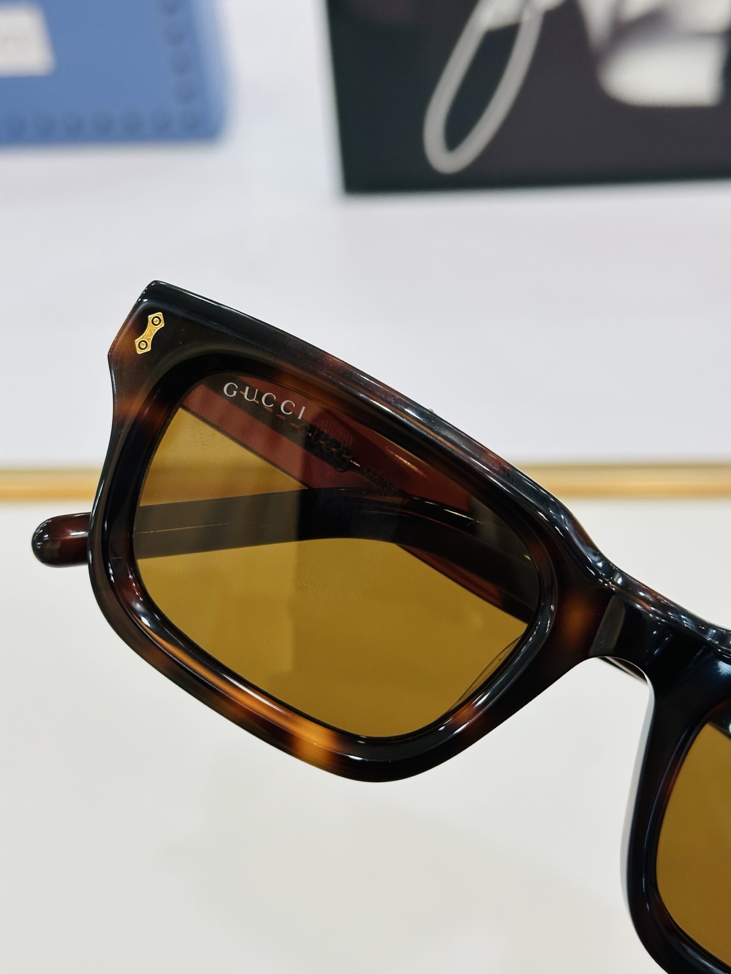 🔺GUCC*🔻 古家GG1524S Size：52口22-145 女士款 搭配镜框🔝🔝K时尚靓丽 个性十