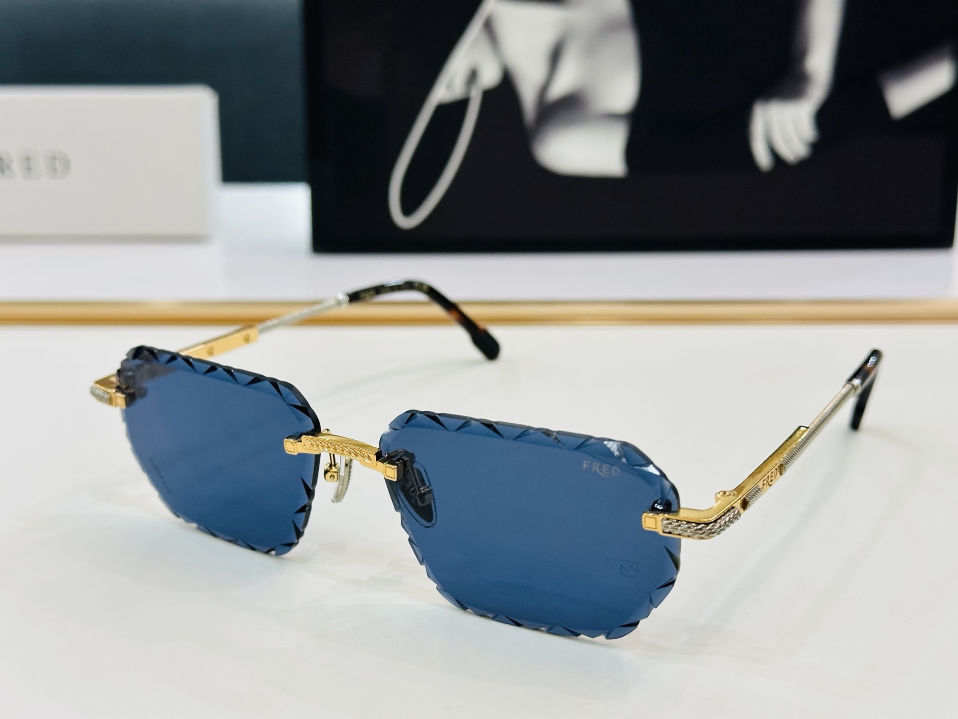🔺FRED🔻法兰 FG50139U Size：59口15-145 醒目品牌logo扣扣 🔝🔝bm上脸超美
