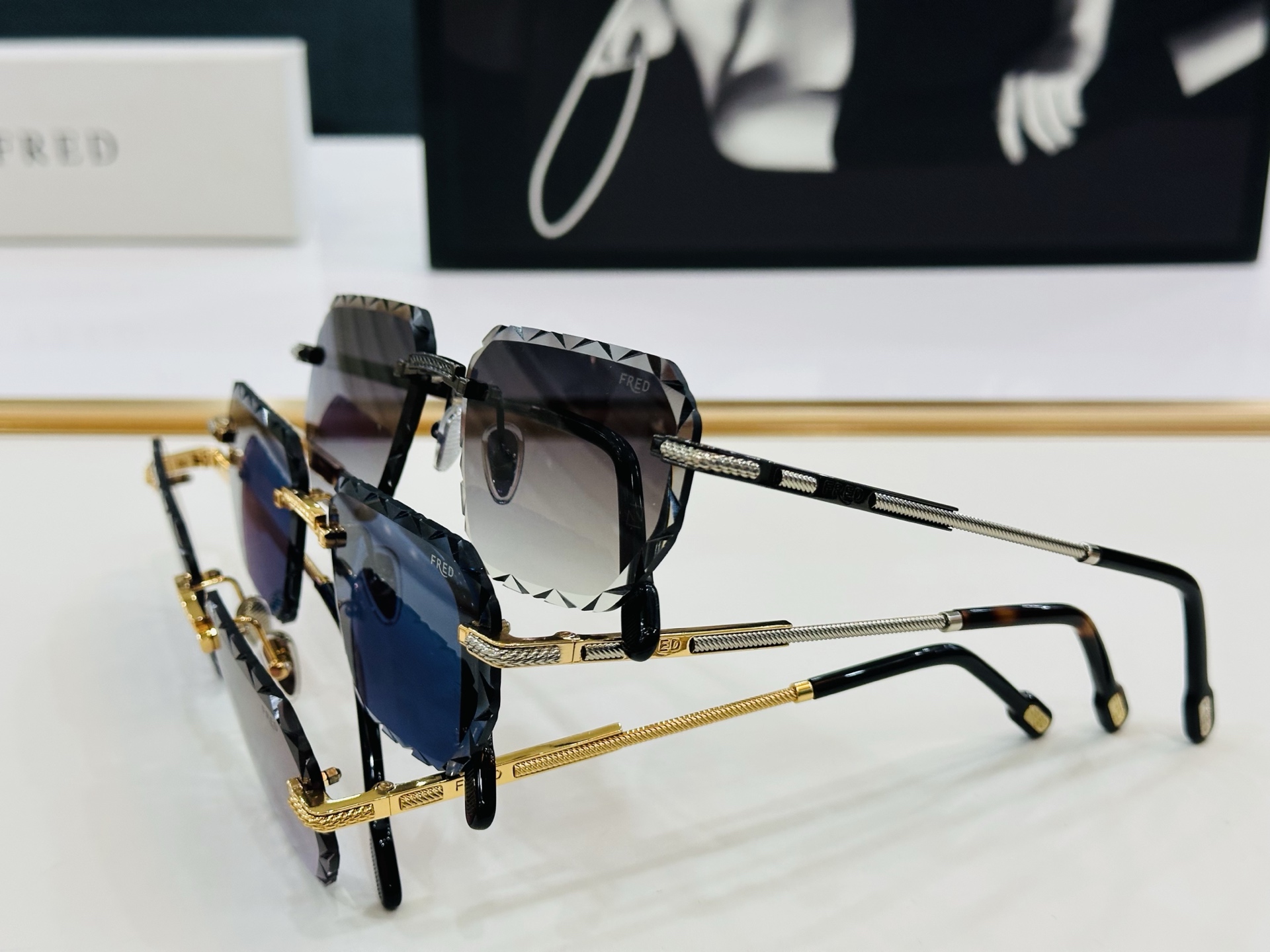 🔺FRED🔻法兰 FG50139U Size：59口15-145 醒目品牌logo扣扣 🔝🔝bm上脸超美