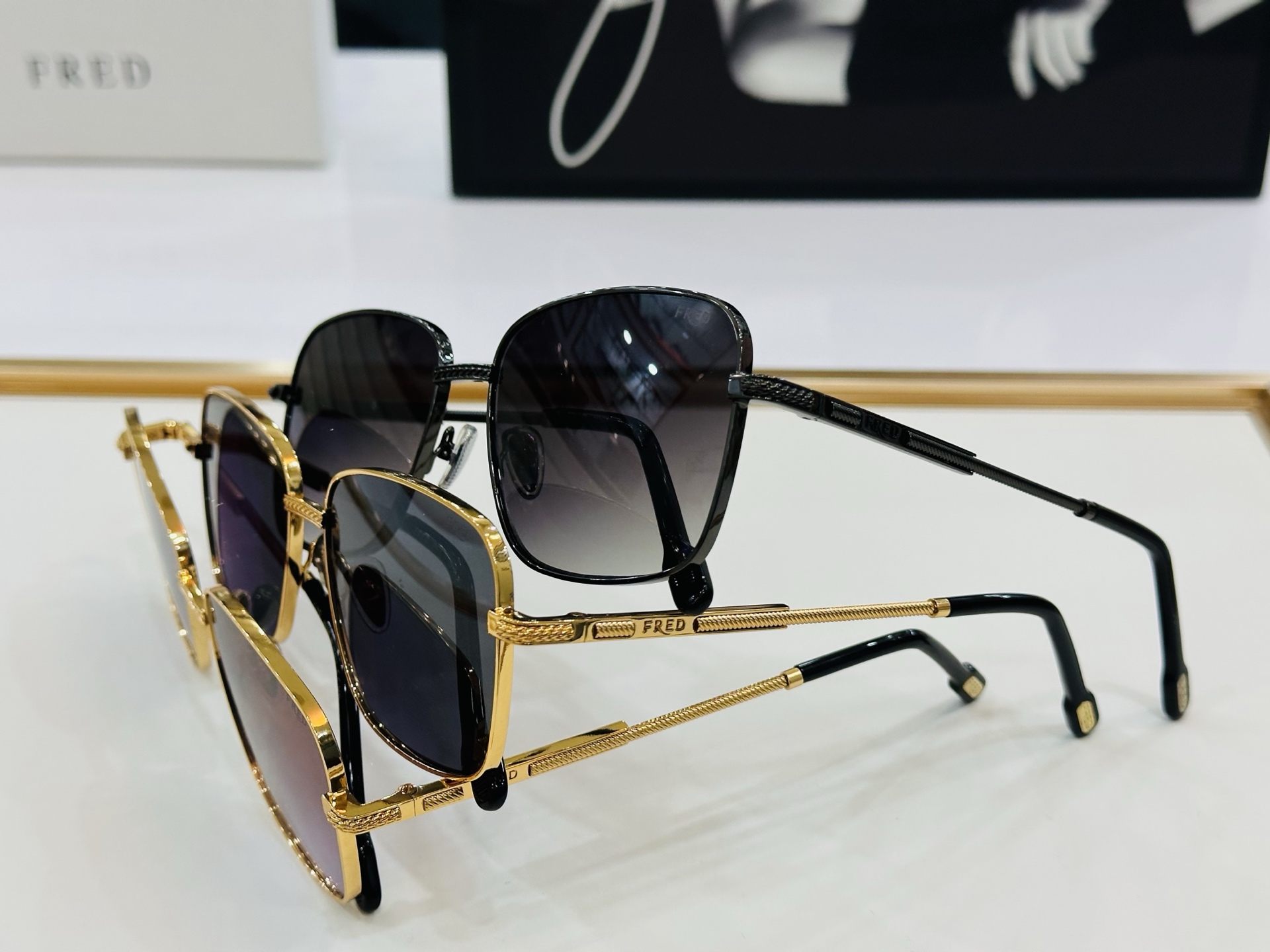 🔺FRED🔻法兰 FG50141U Size：59口16-145 醒目品牌logo扣扣 🔝🔝bm上脸超美