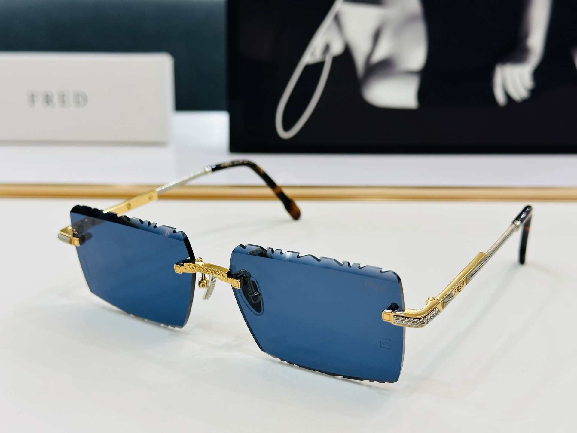 🔺FRED🔻法兰 FG50140U Size：59口15-145 醒目品牌logo扣扣 🔝🔝bm上脸超美