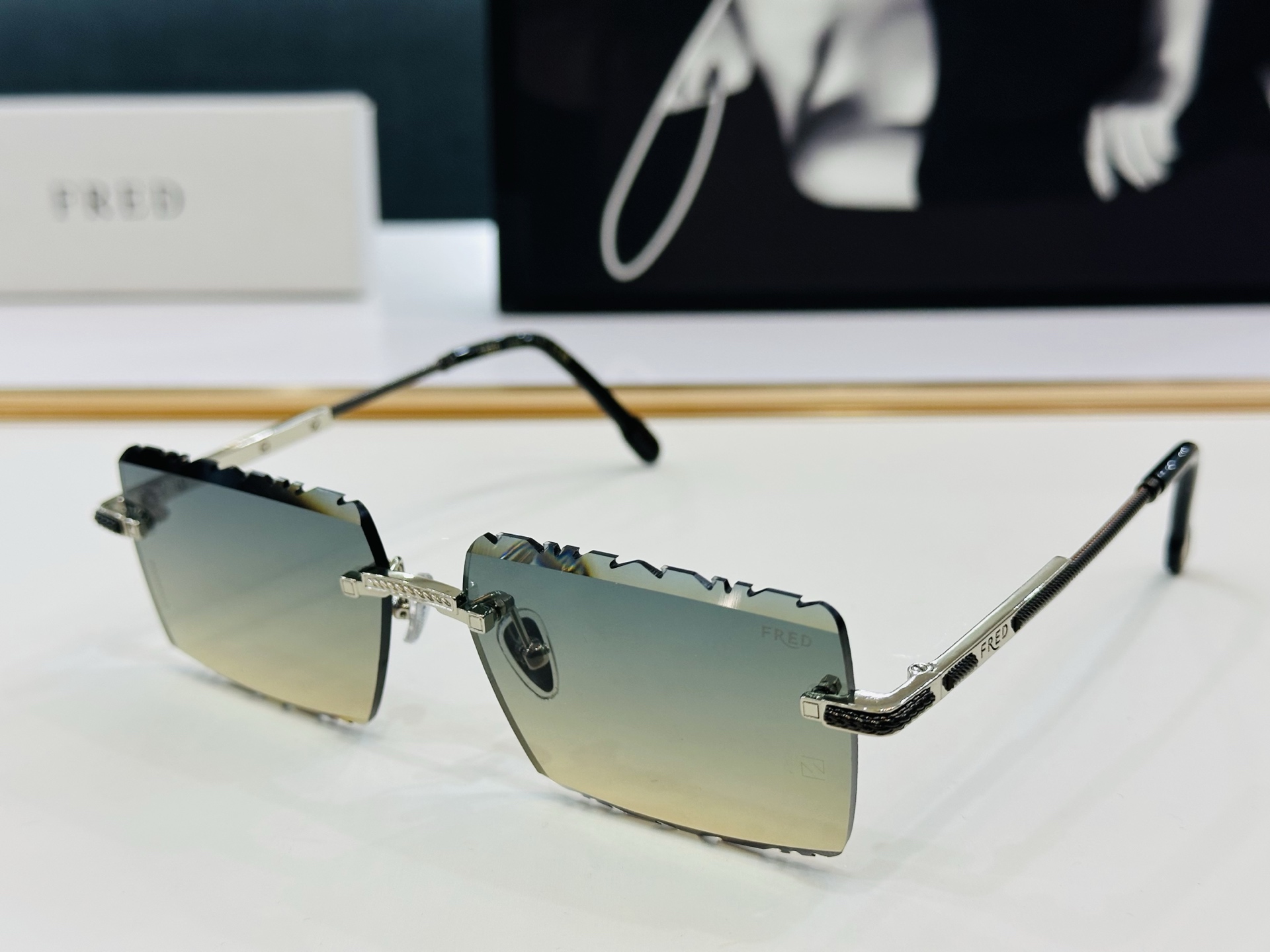 🔺FRED🔻法兰 FG50140U Size：59口15-145 醒目品牌logo扣扣 🔝🔝bm上脸超美