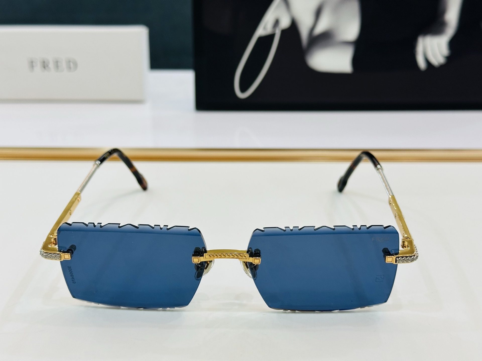 🔺FRED🔻法兰 FG50140U Size：59口15-145 醒目品牌logo扣扣 🔝🔝bm上脸超美
