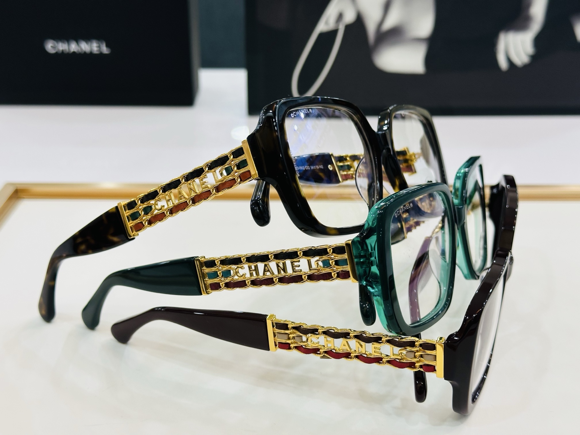 【CHANE*/香家】MODEL CH3486 💅🏻☝👓完美品质 Size：54口19-142 💋独特设