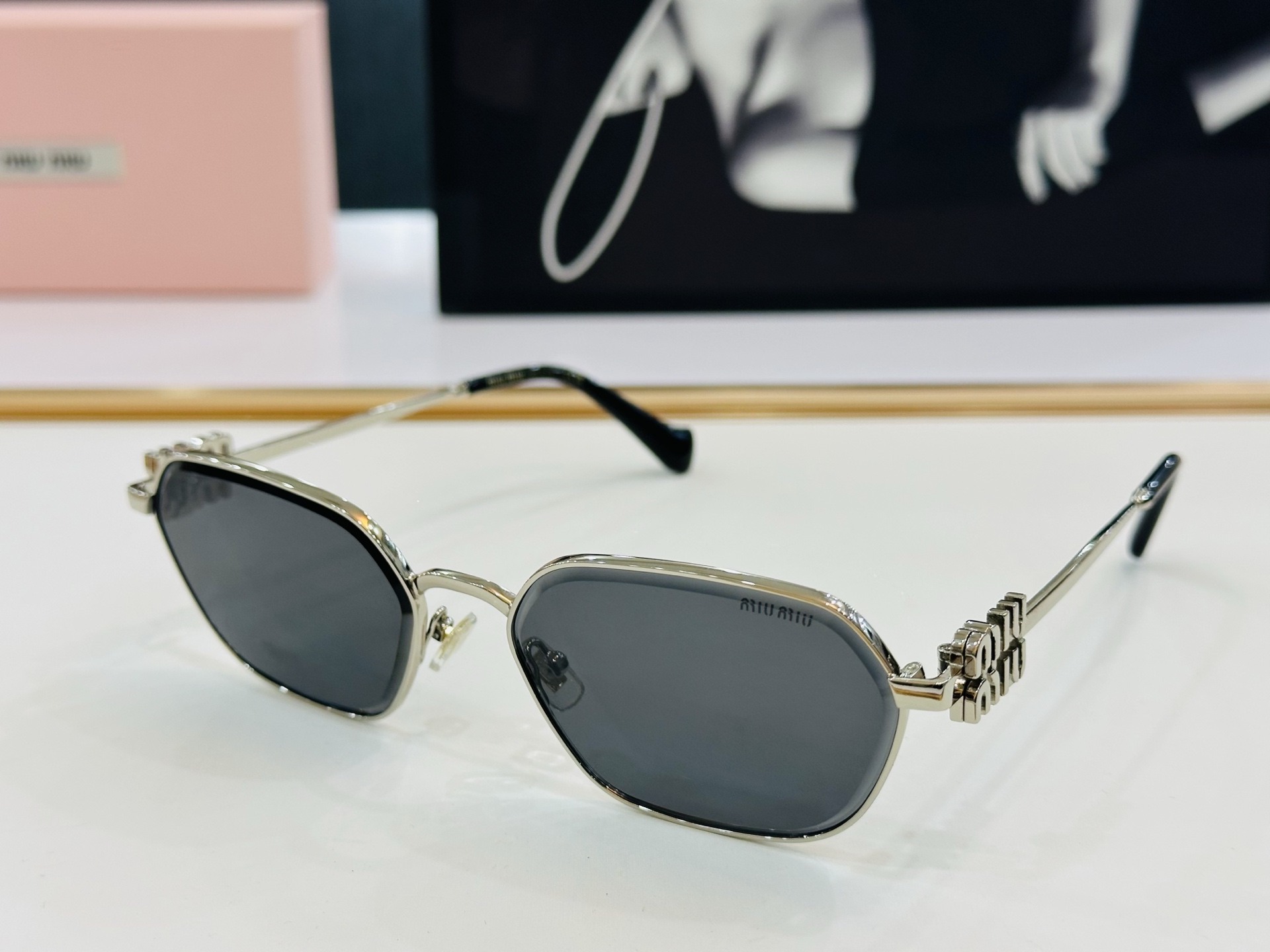 谬家 MU55ZS Size：60口18-145 女士太阳眼镜 玫瑰玫瑰 高档 q时尚墨镜潮人强强太阳镜