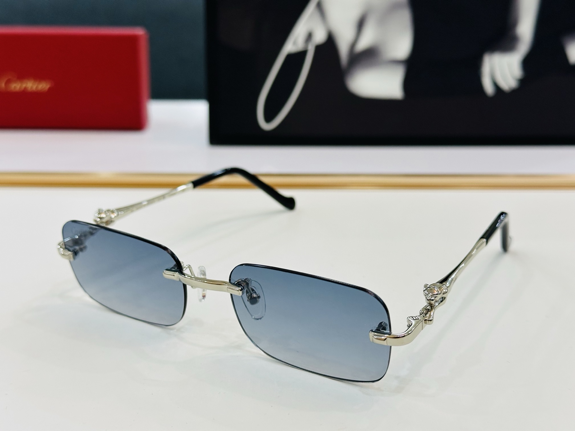 🆕 原版Cartie* 卡家 官网经典款 太阳镜 CT0281 Size：55口18-140电镀工艺精湛