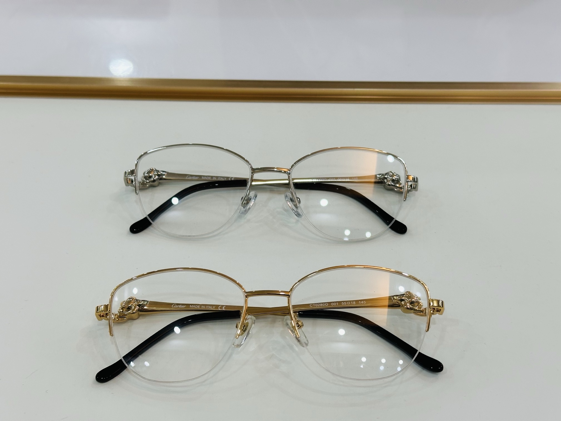 Cartie* 卡家 太阳镜 CT0280O Size：55口18-145 电镀工艺精湛气质十足！L男女