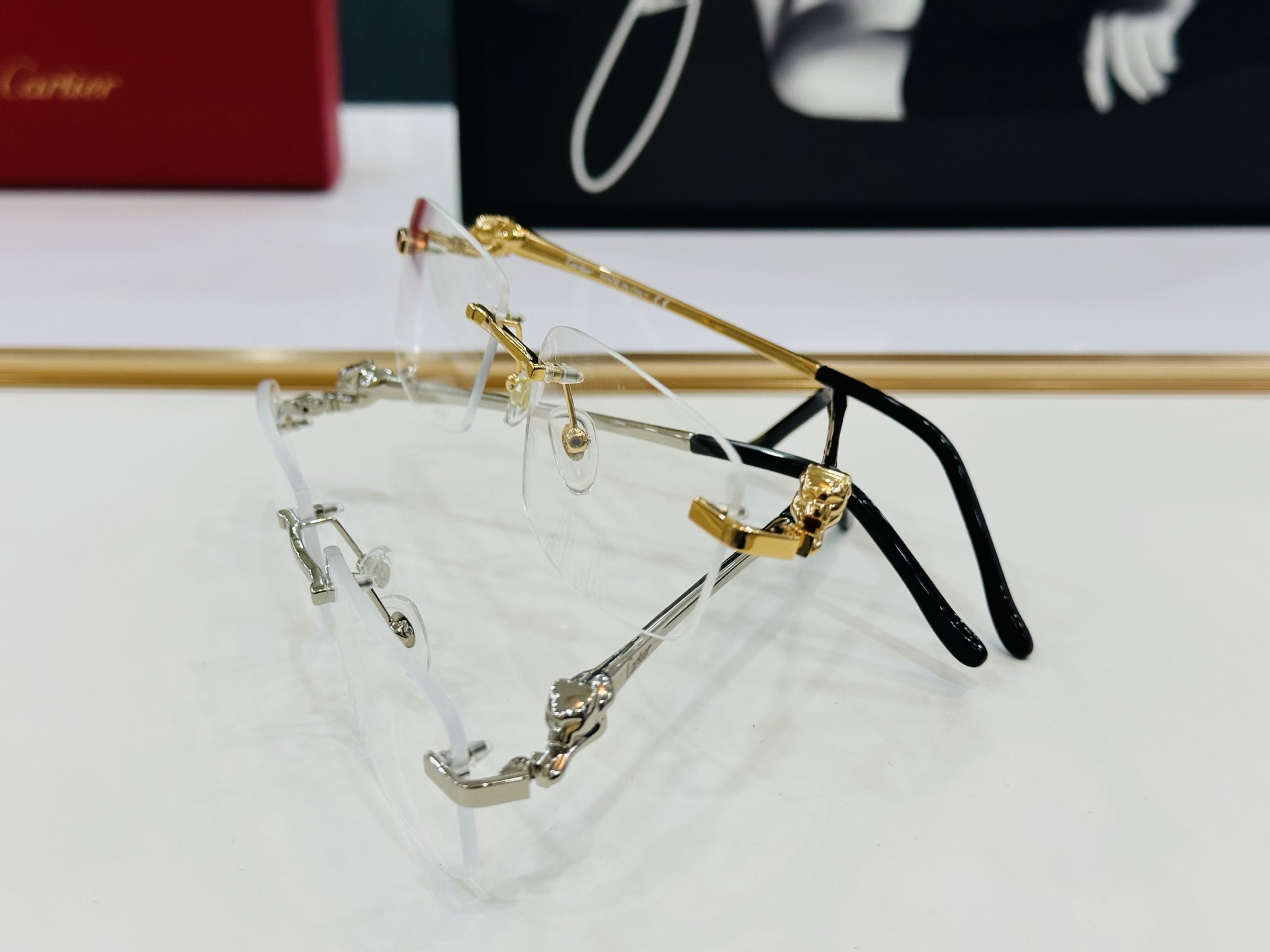 Cartie* 卡家 太阳镜 CT0120O Size：47口20-145 电镀工艺精湛气质十足！L男女