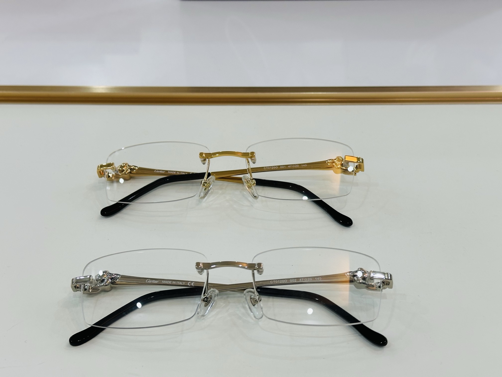 Cartie* 卡家 太阳镜 CT0120O Size：47口20-145 电镀工艺精湛气质十足！L男女