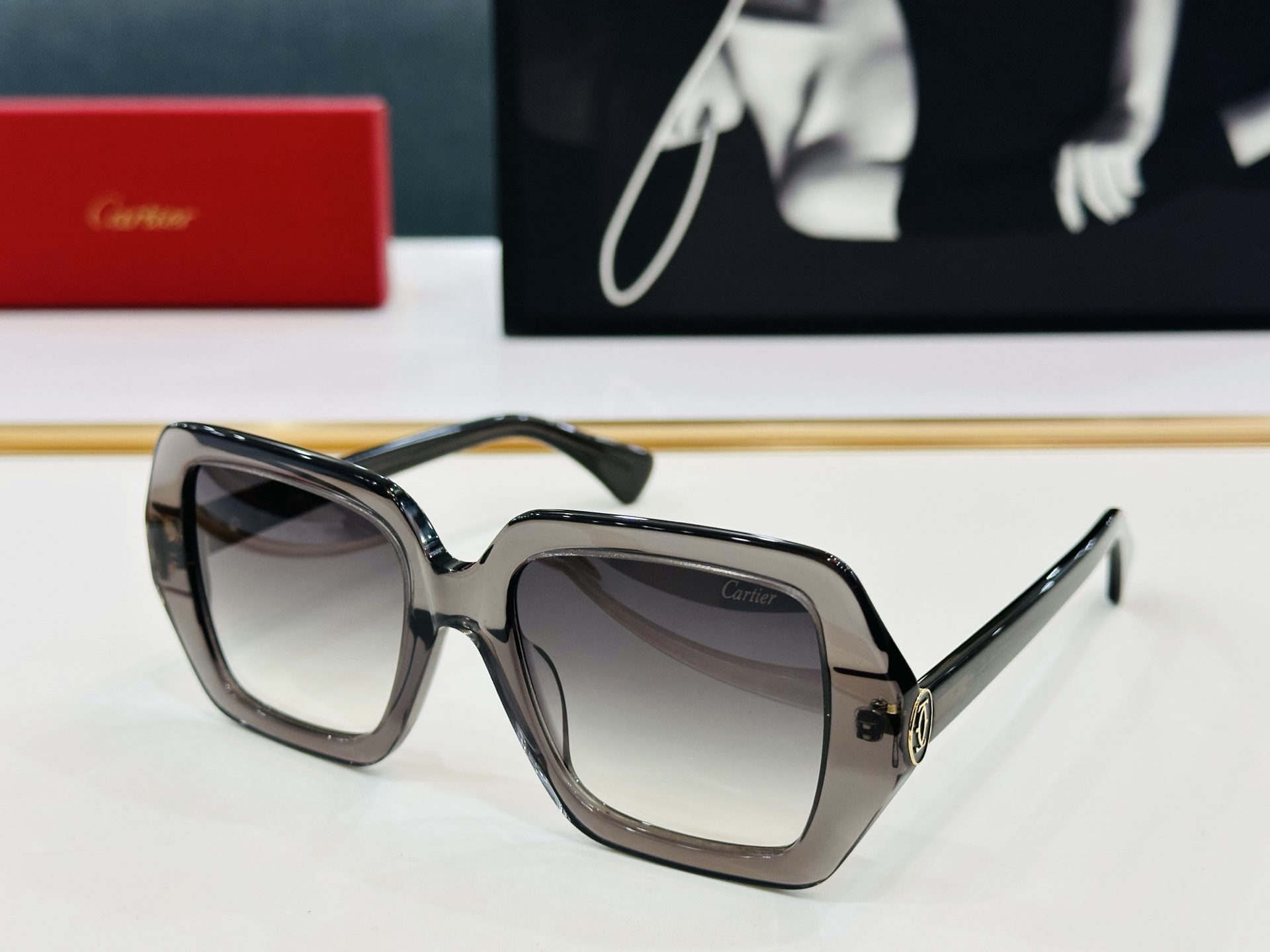 Cartie* 卡家 太阳镜 CT0507S S Size：56口20-145 工艺精湛气质十足！Z男女