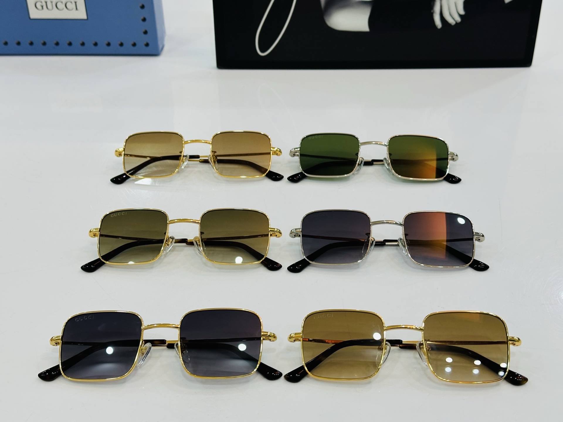 GUCC* 古家 GG1813S 🐝🐝系列 Size：46口23-140   🍁🍁 F超绝品质太阳镜 。