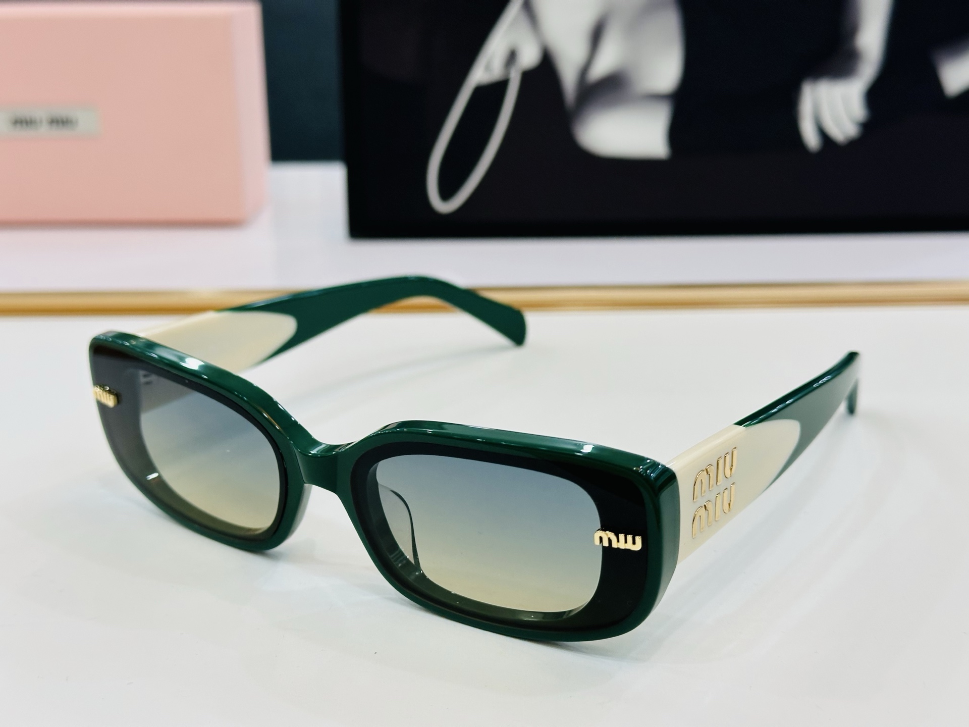 谬家 MU15KS Size：50口23-145 女士太阳眼镜 玫瑰玫瑰 高档 L时尚墨镜潮人强强太阳镜