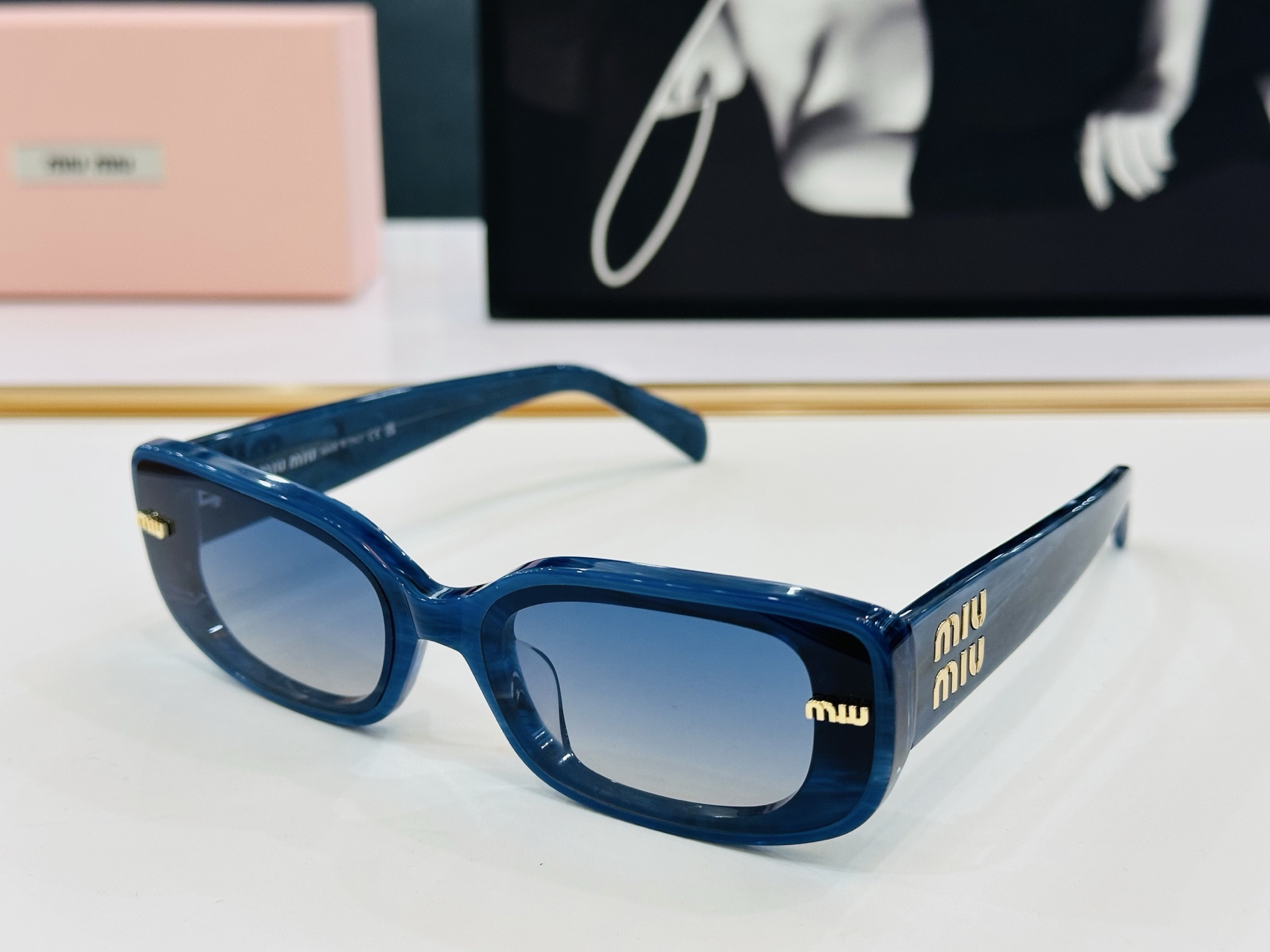 谬家 MU15KS Size：50口23-145 女士太阳眼镜 玫瑰玫瑰 高档 L时尚墨镜潮人强强太阳镜