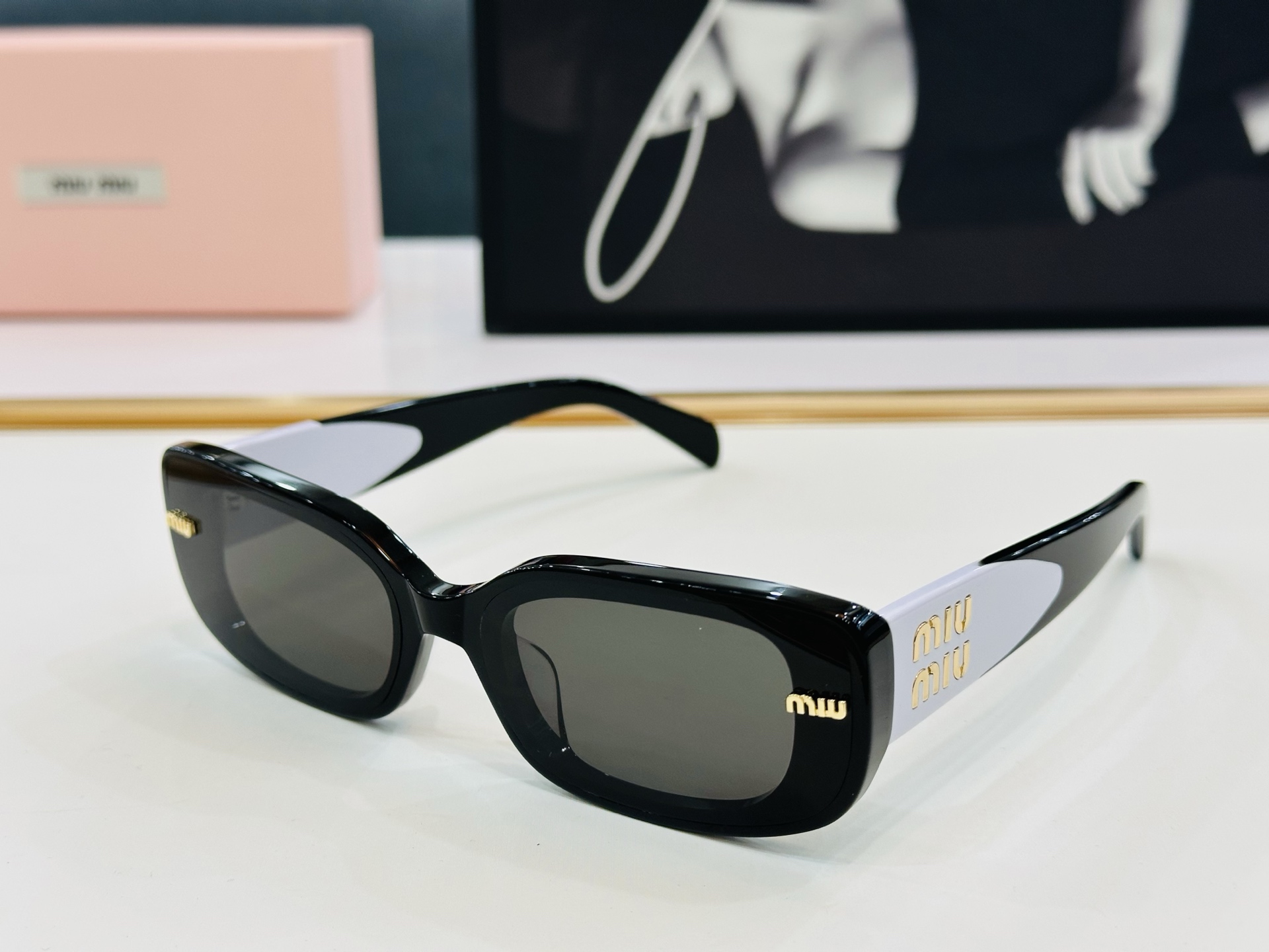 谬家 MU15KS Size：50口23-145 女士太阳眼镜 玫瑰玫瑰 高档 L时尚墨镜潮人强强太阳镜